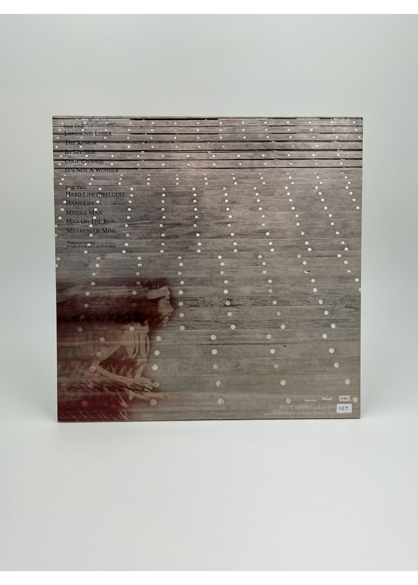 LP Little River Band First Under The Wire LP RECORD