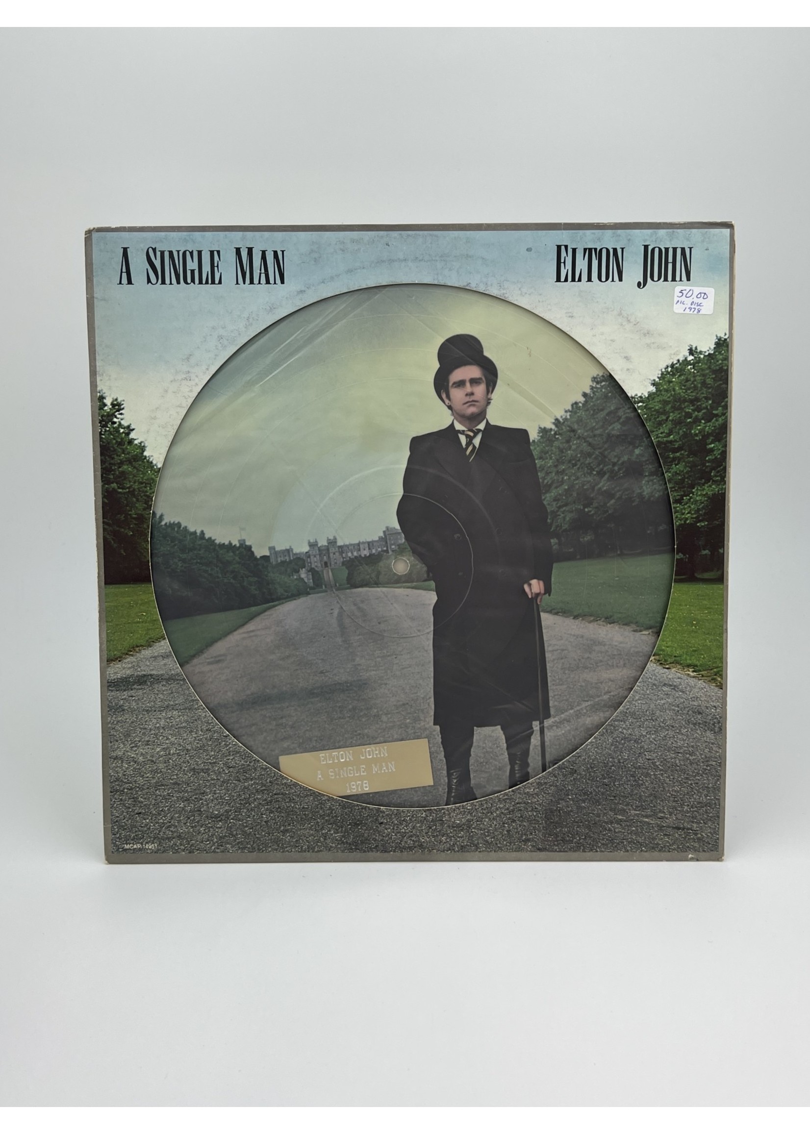 LP Elton John A Single Man Picture Disc LP Record
