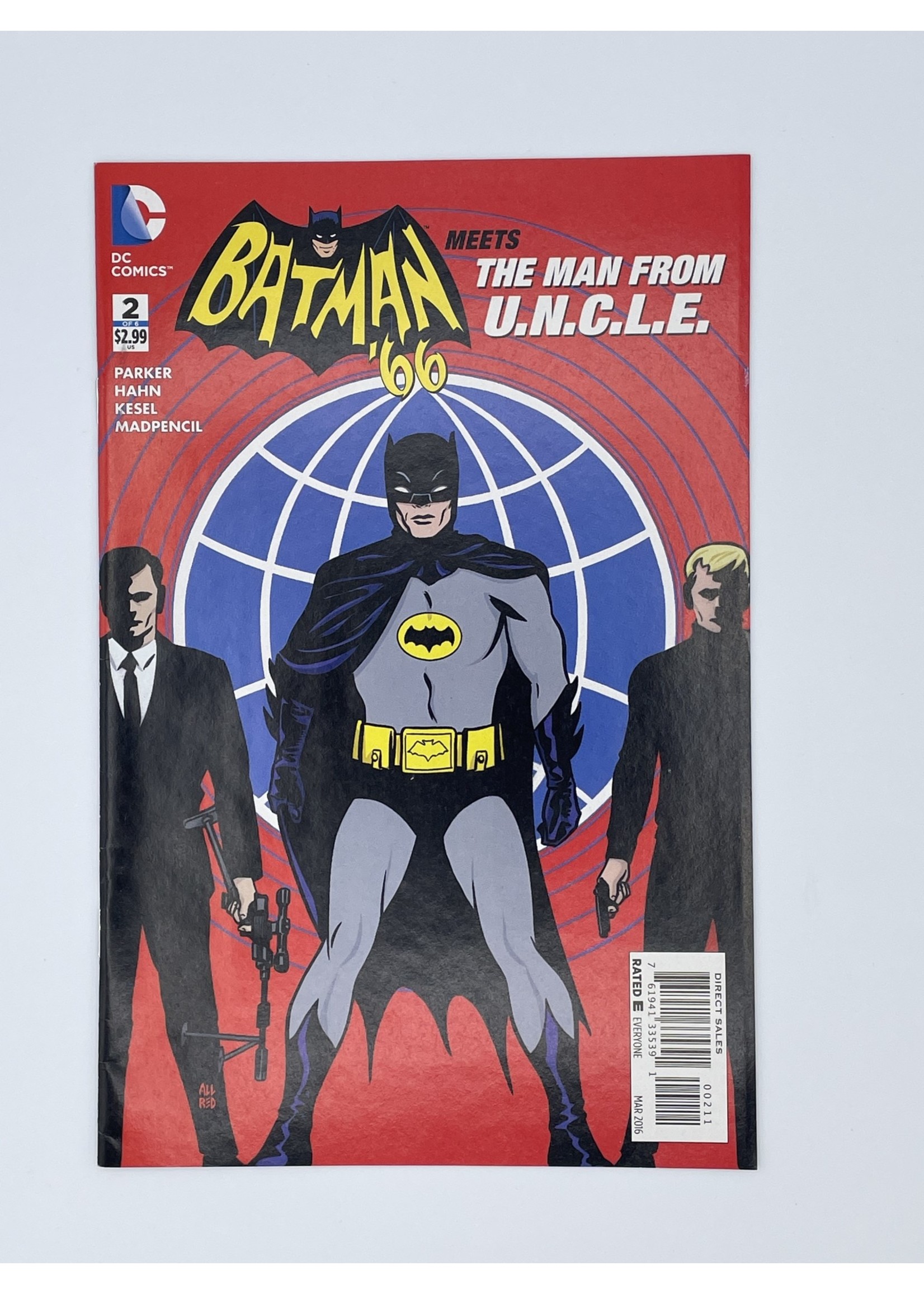 DC Batman '66 Meets The Man From U.N.C.L.E. #2 Dc March 2016