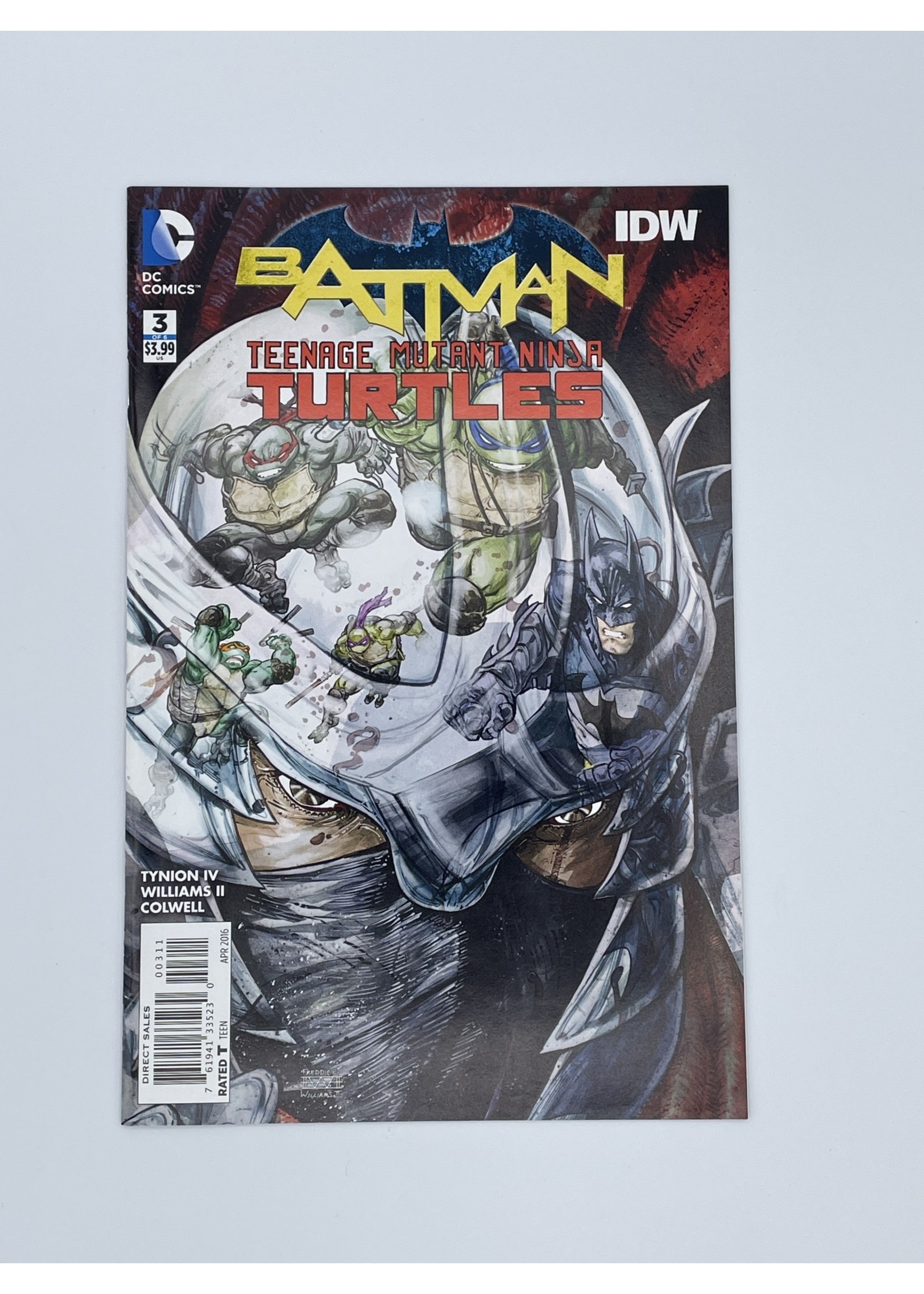 DC Batman/Teenage Mutant Ninja Turtles #3 Dc April 2016