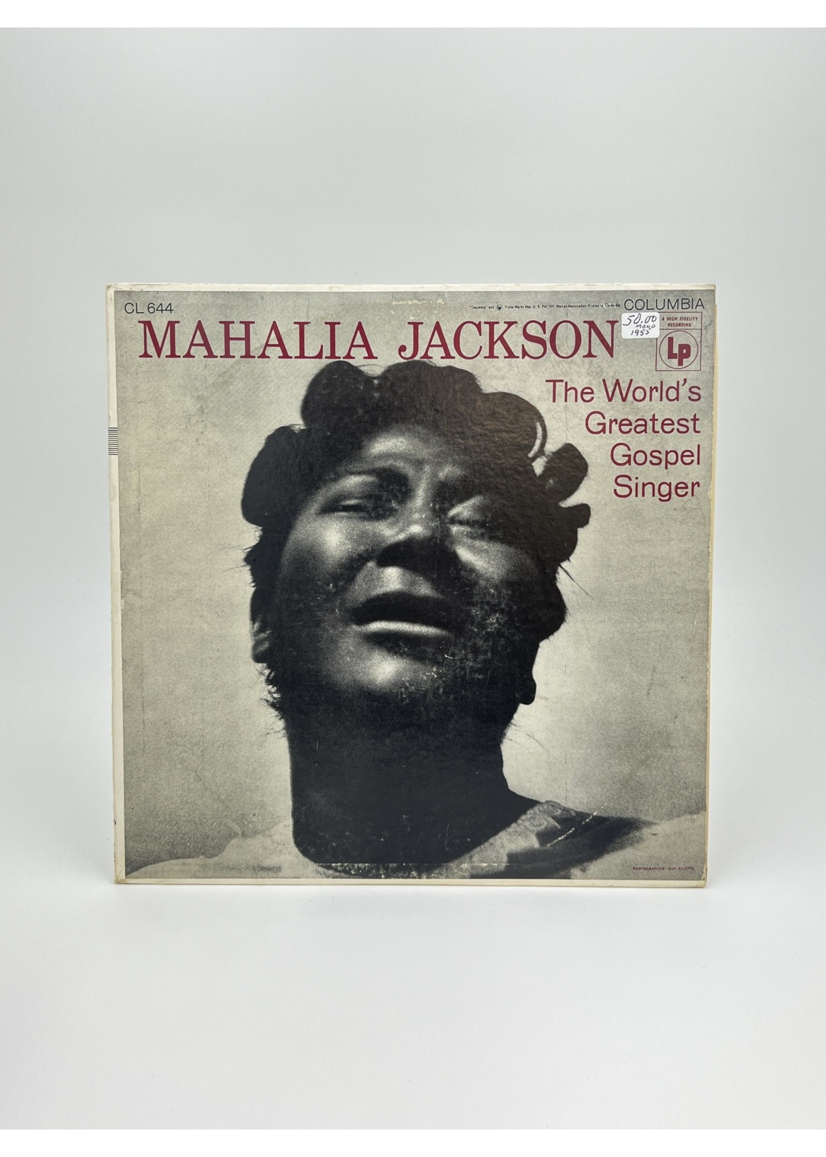 LP Mahalia Jackson The Worlds Greatest Gospel Singer LP Record