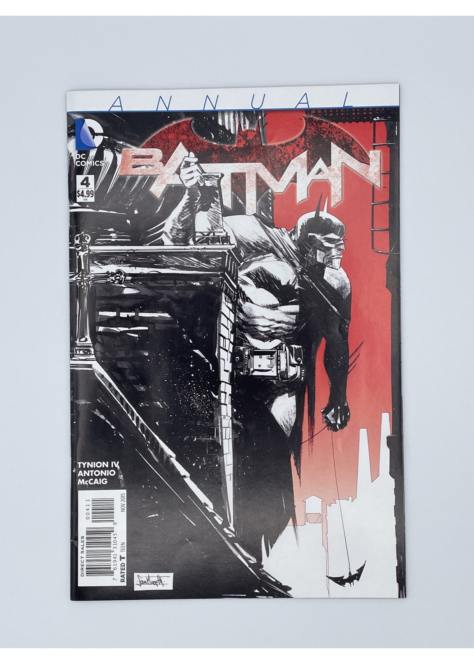 DC Batman #4 Annual Dc November 2015