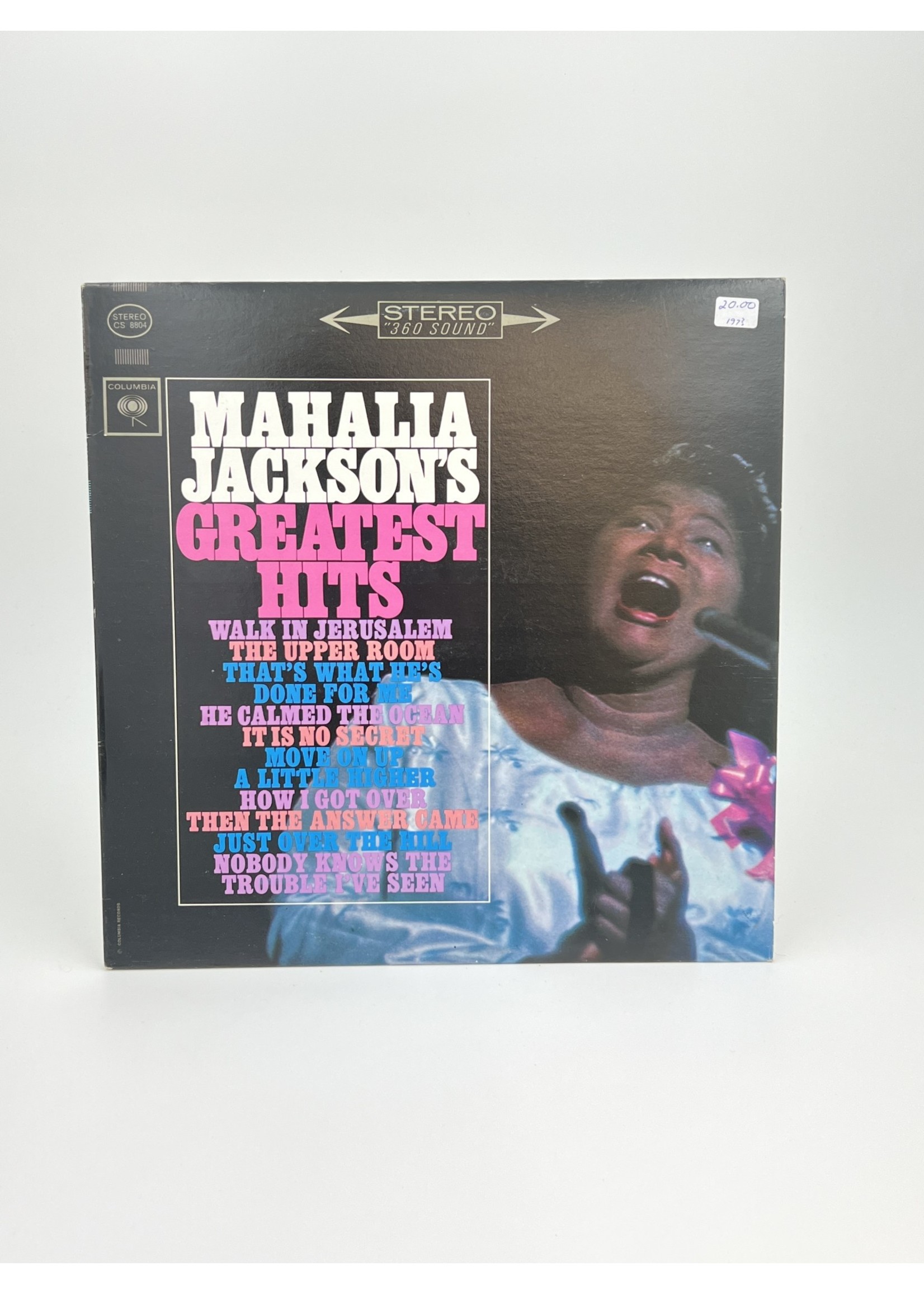 LP Mahalia Jacksons Greatest Hits LP Record