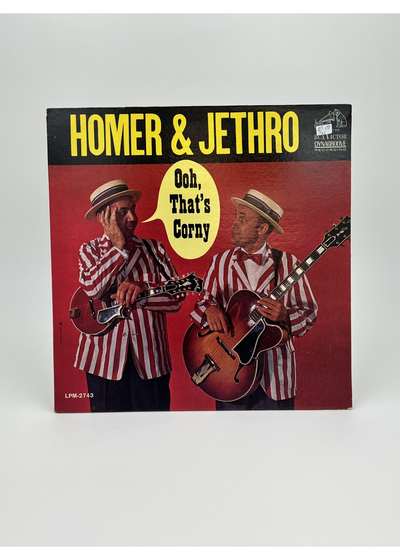 LP Homer and Jethro Ooh Thats Corny LP Record