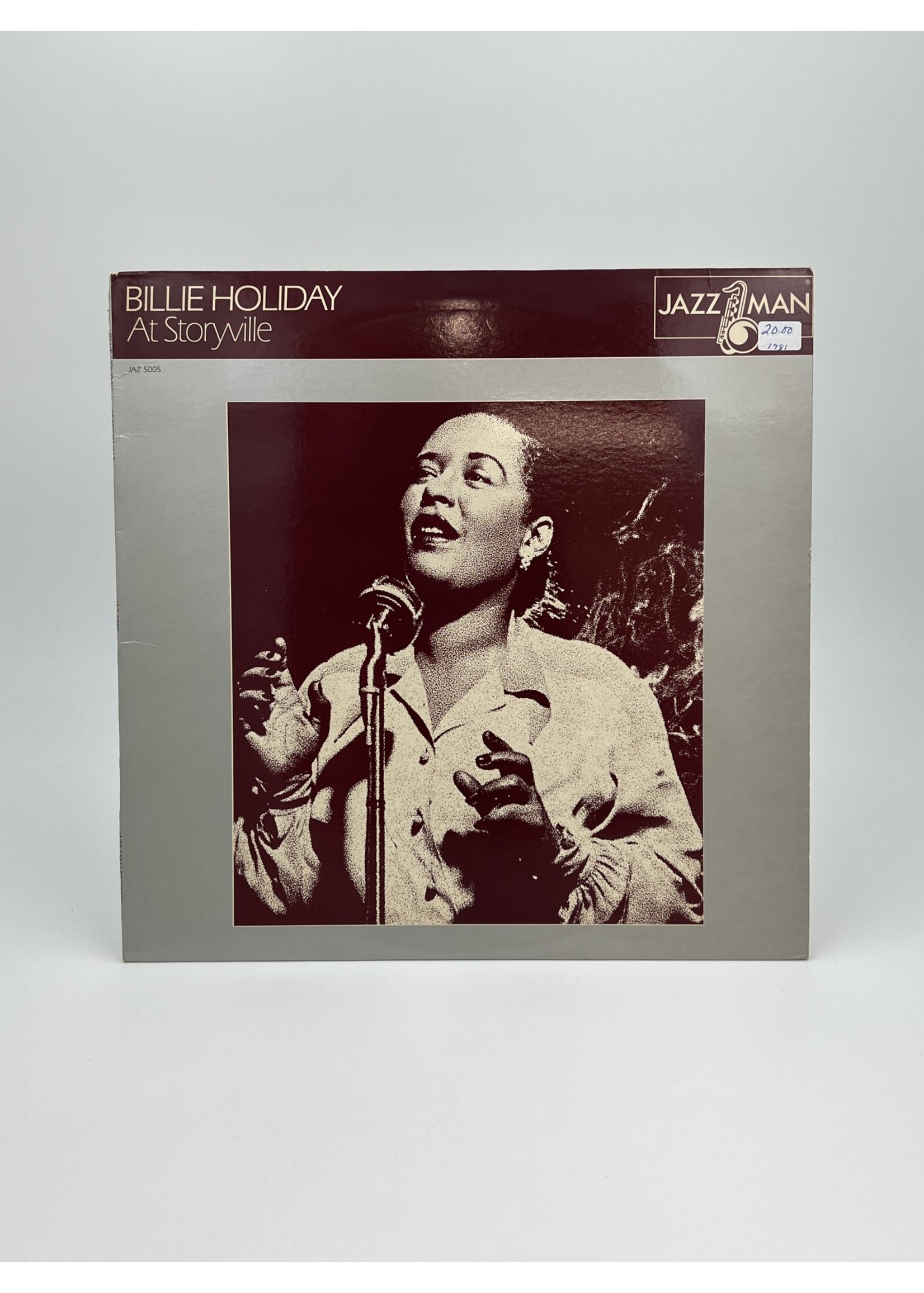 LP Billie Holiday At Storyville LP Record