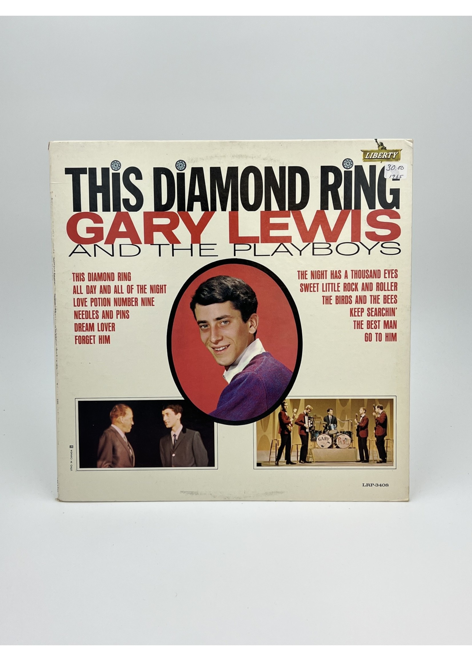 LP Gary Lewis and the Playboys This Diamond Ring LP Record