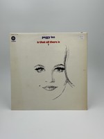 LP Peggy Lee Is That All There Is LP Record