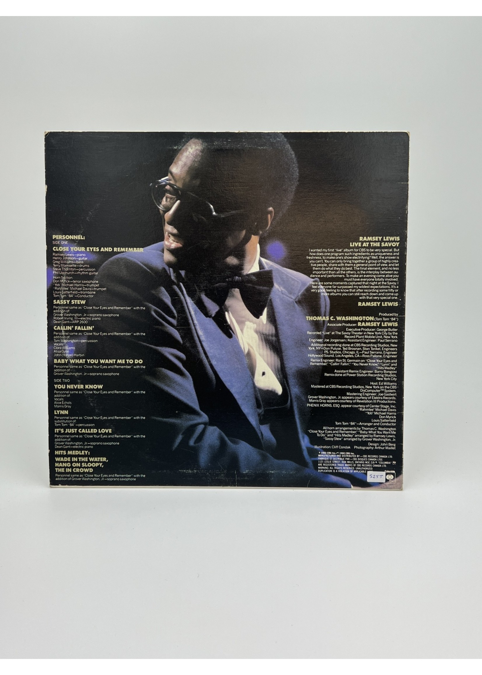 LP Ramsey Lewis Live At The Savoy LP Record