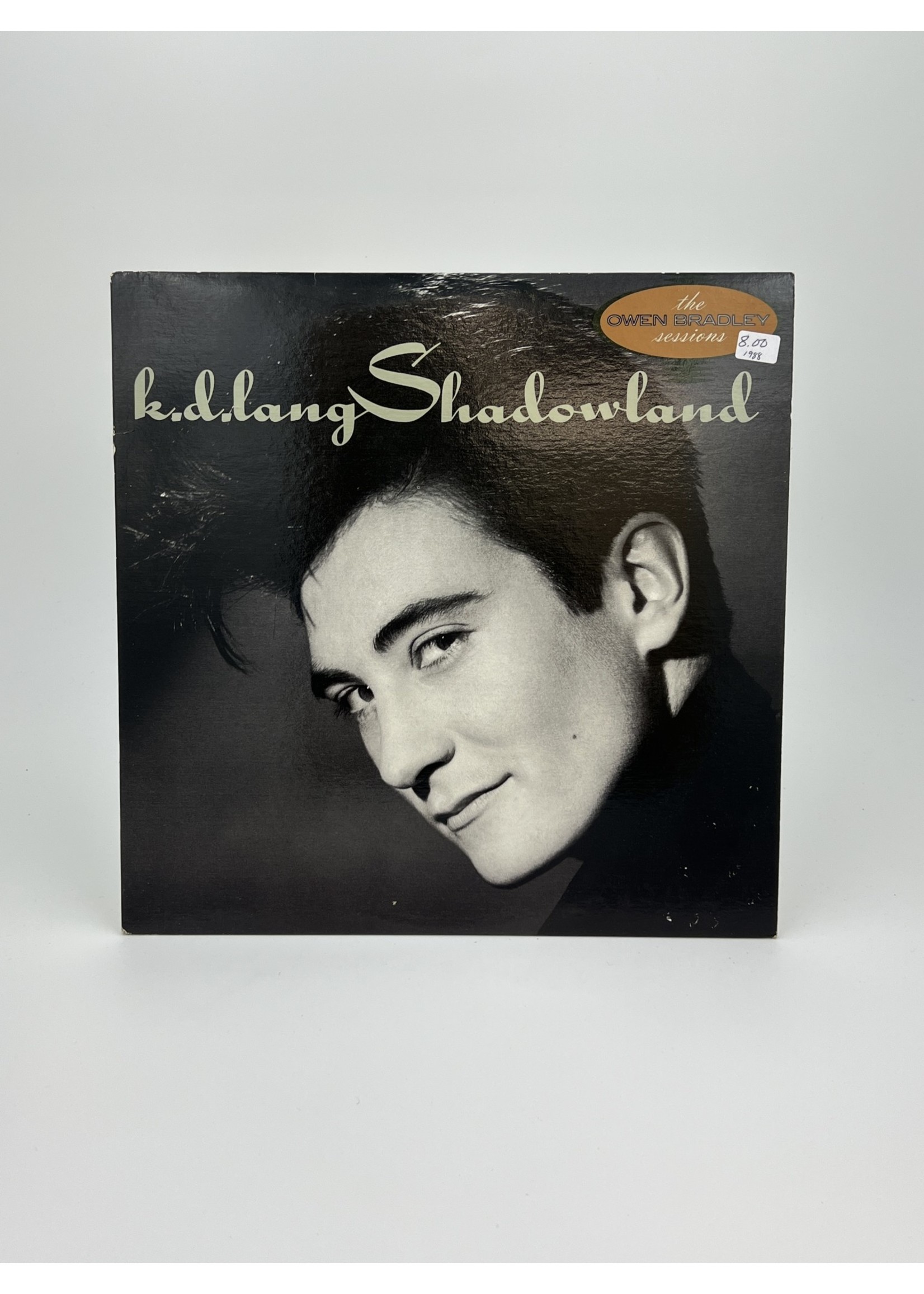 LP KD Lang Shadowland LP Record