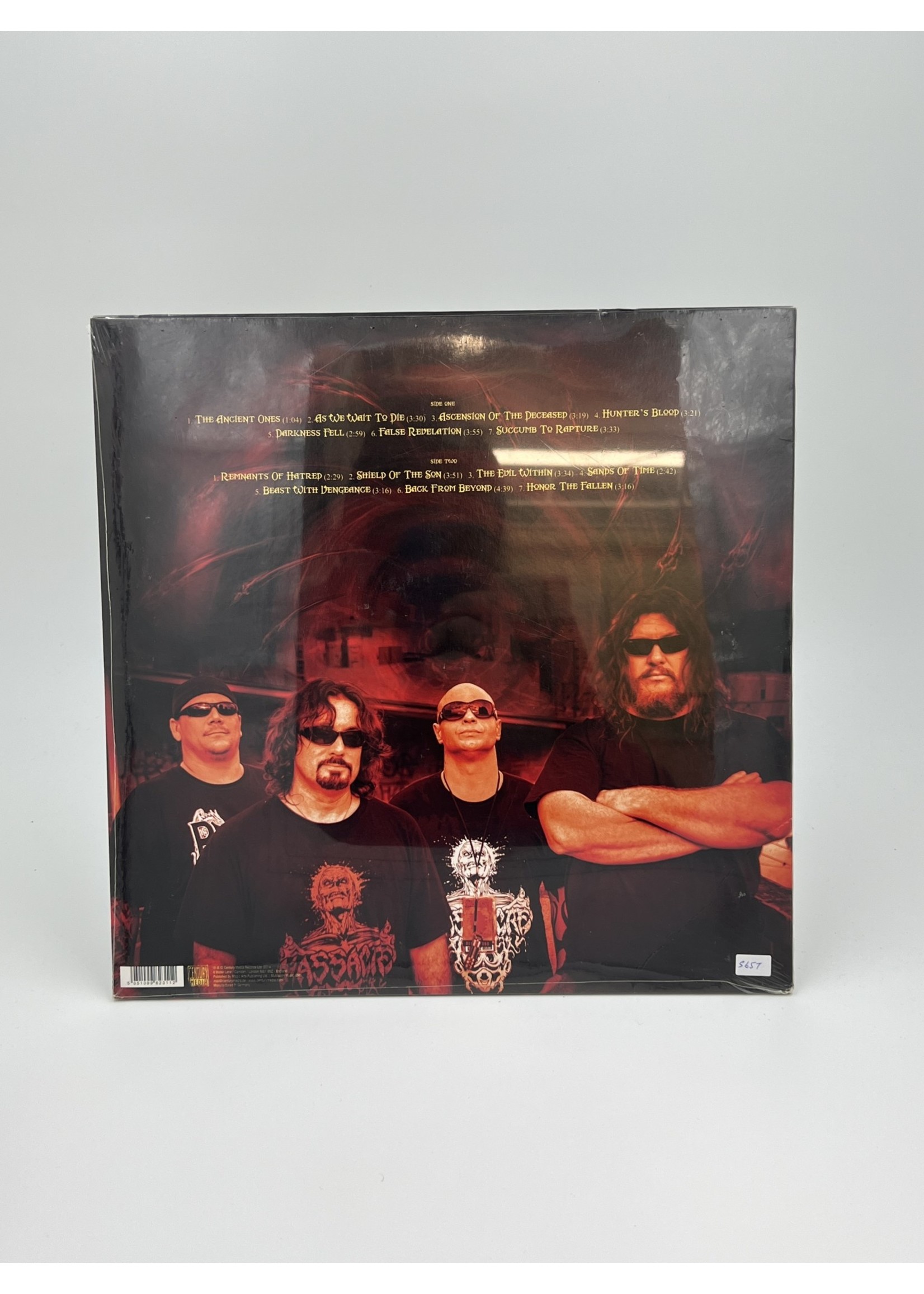 LP Massacre Back from Beyond LP Sealed Record