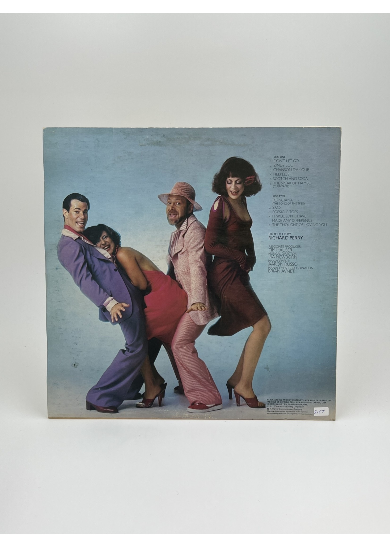 LP The Manhattan Transfer Coming Out LP Record