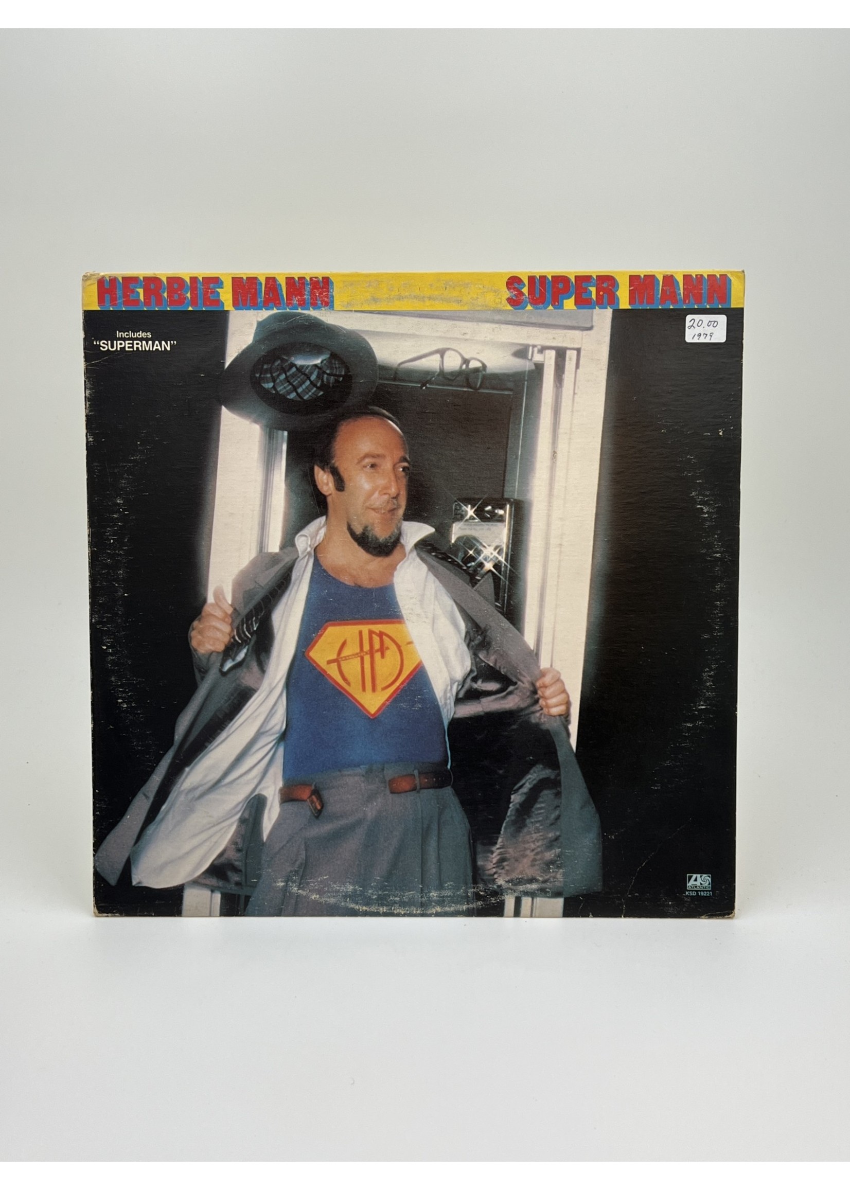 LP Herbie Mann Super Mann LP Record