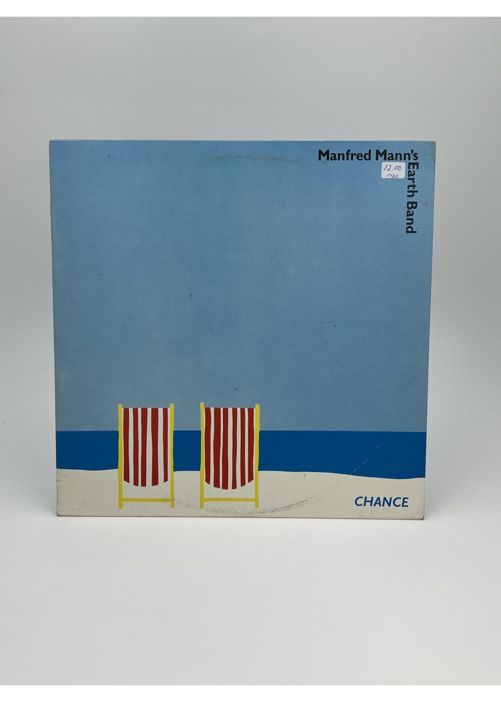 LP Manfred Manns Earth Band Chance LP Record