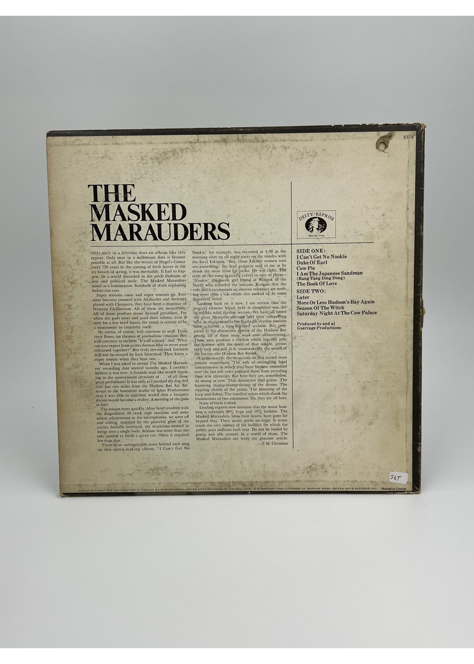 LP The Masked Marauders LP Record