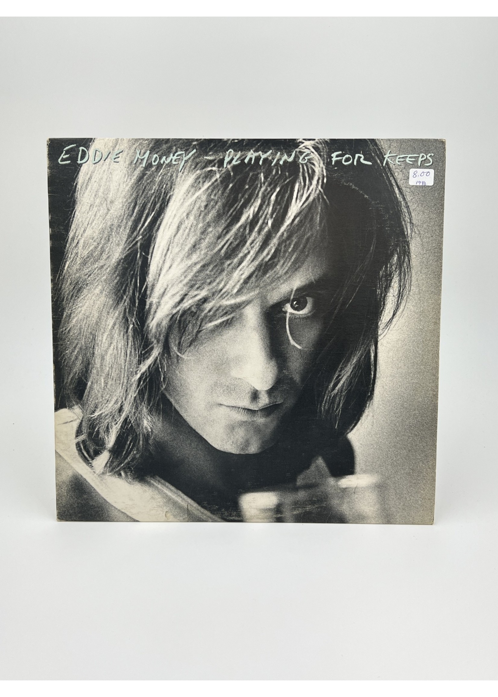 LP Eddie Money Playing For Keeps LP Record