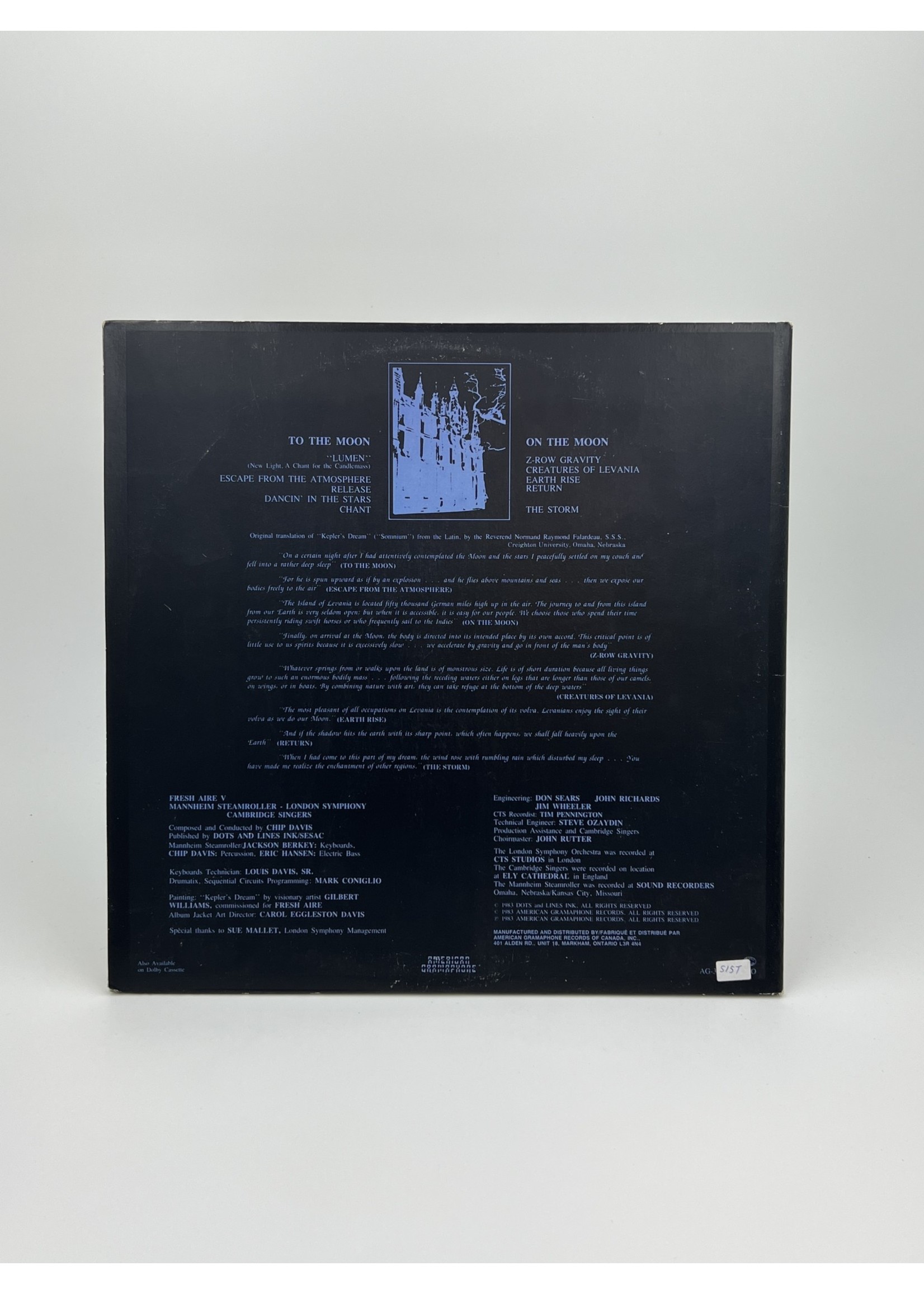 LP Mannheim Steamroller Fresh Aire 5 LP Record