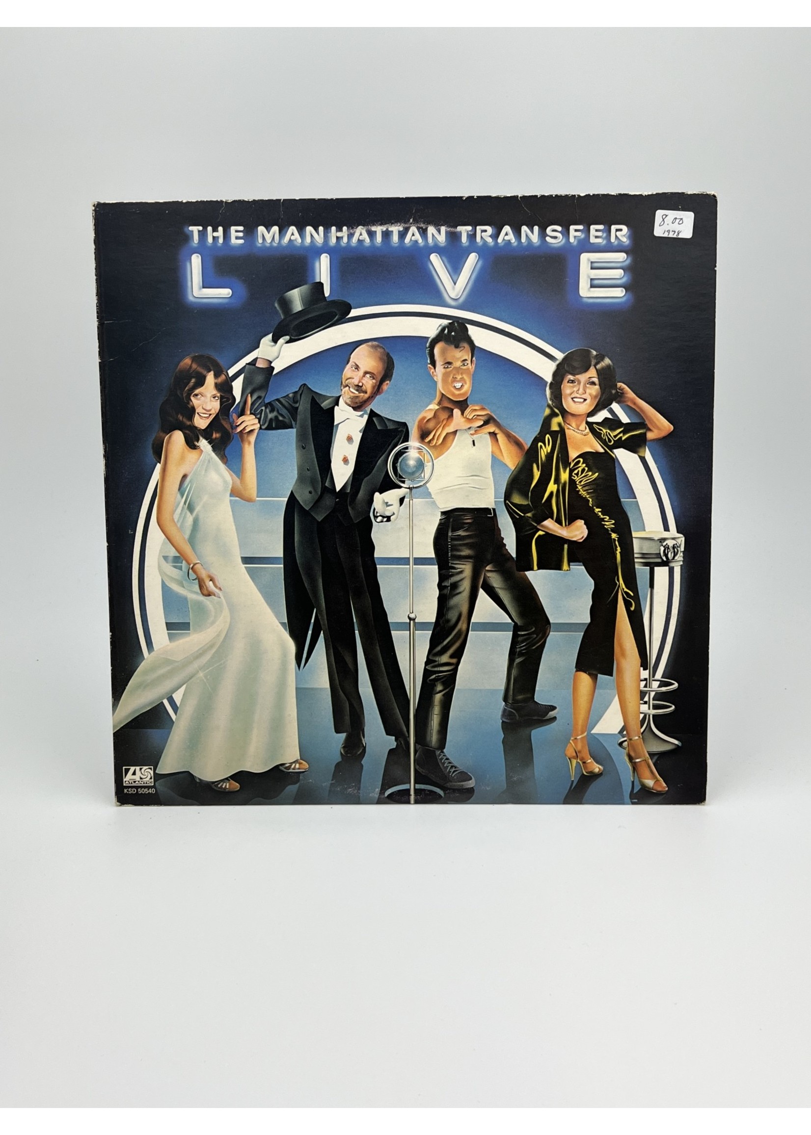 LP The Manhattan Transfer Live LP Record