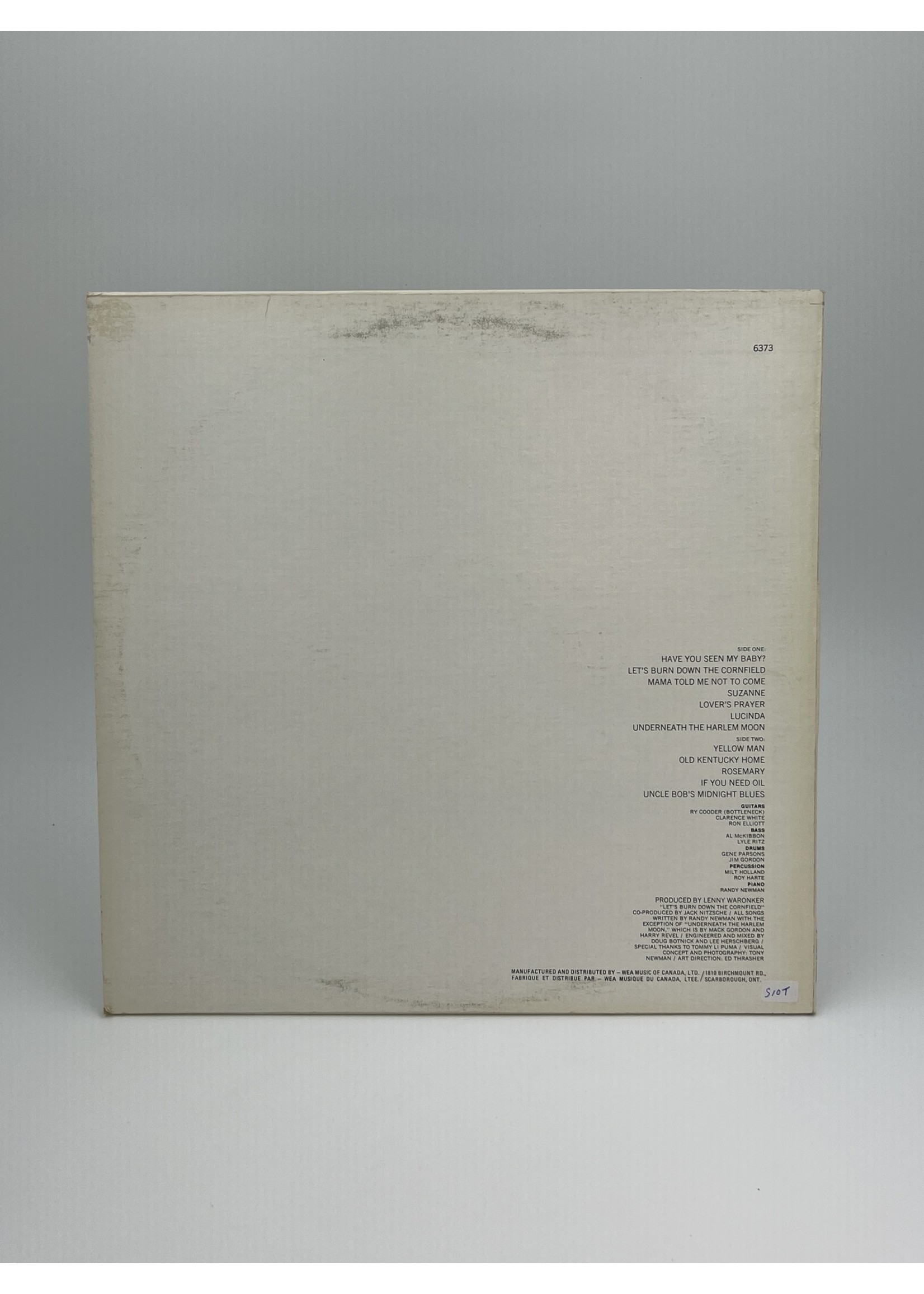 LP Randy Newman 12 Songs LP Record
