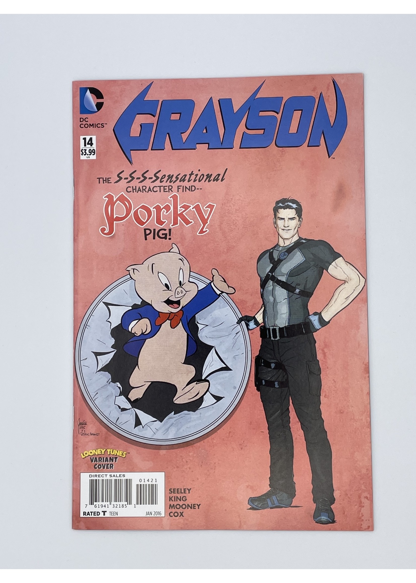 DC Grayson #14 Dc January 2016