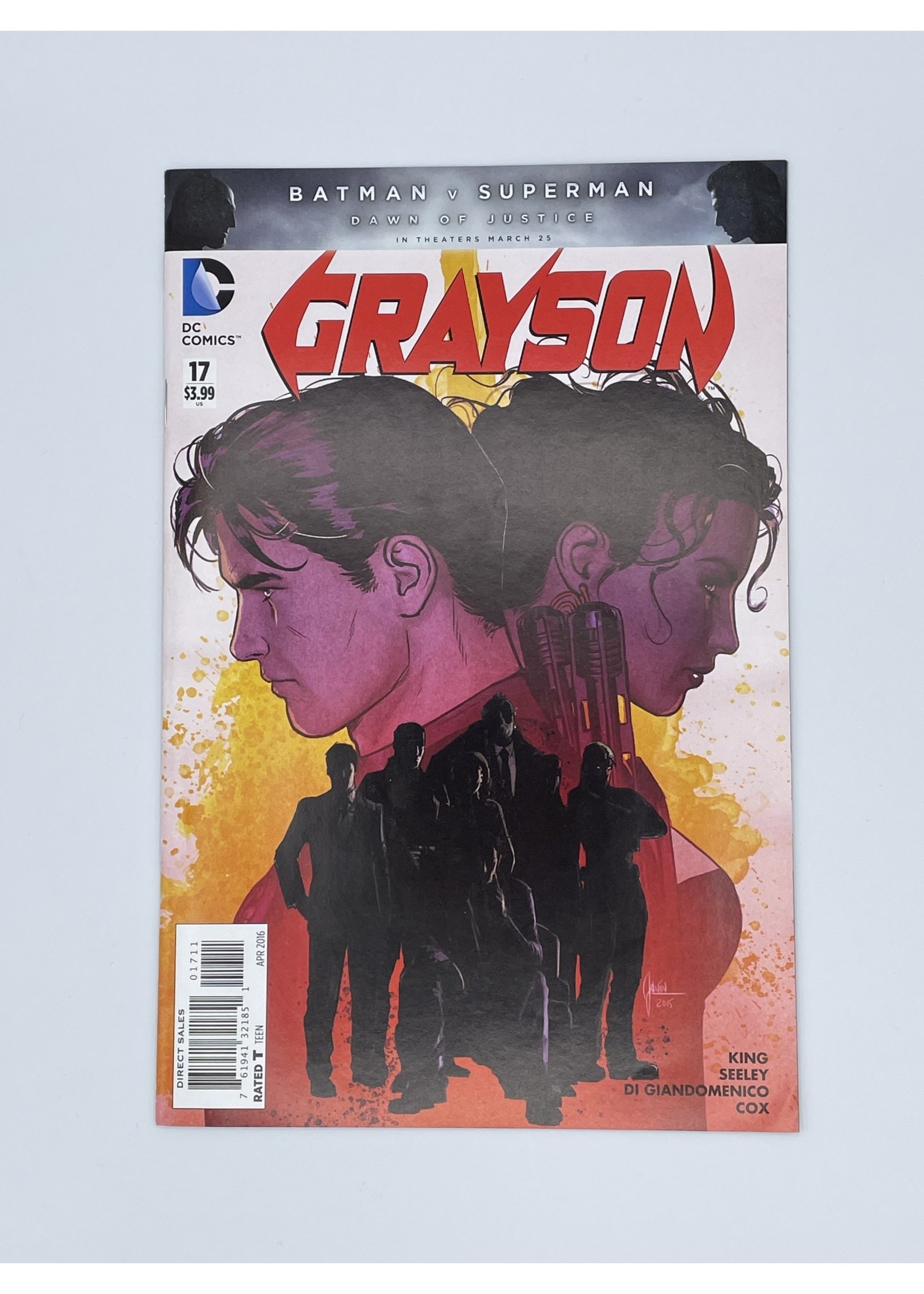 DC Grayson #17 Dc April 2016