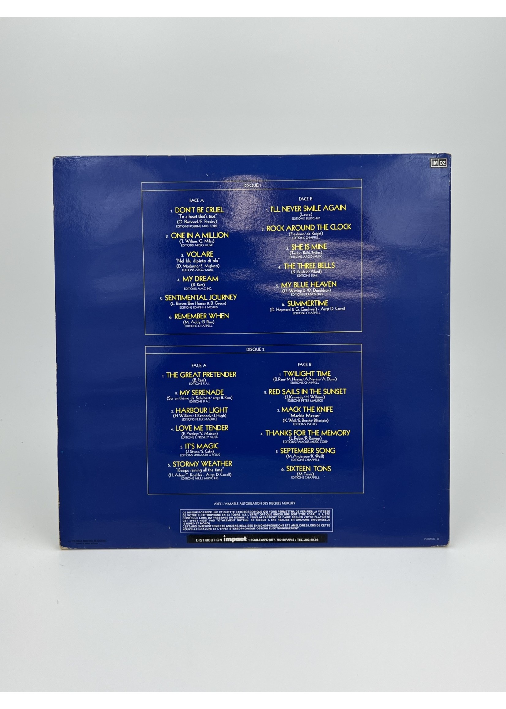 LP The Platters 2 Albums LP Record