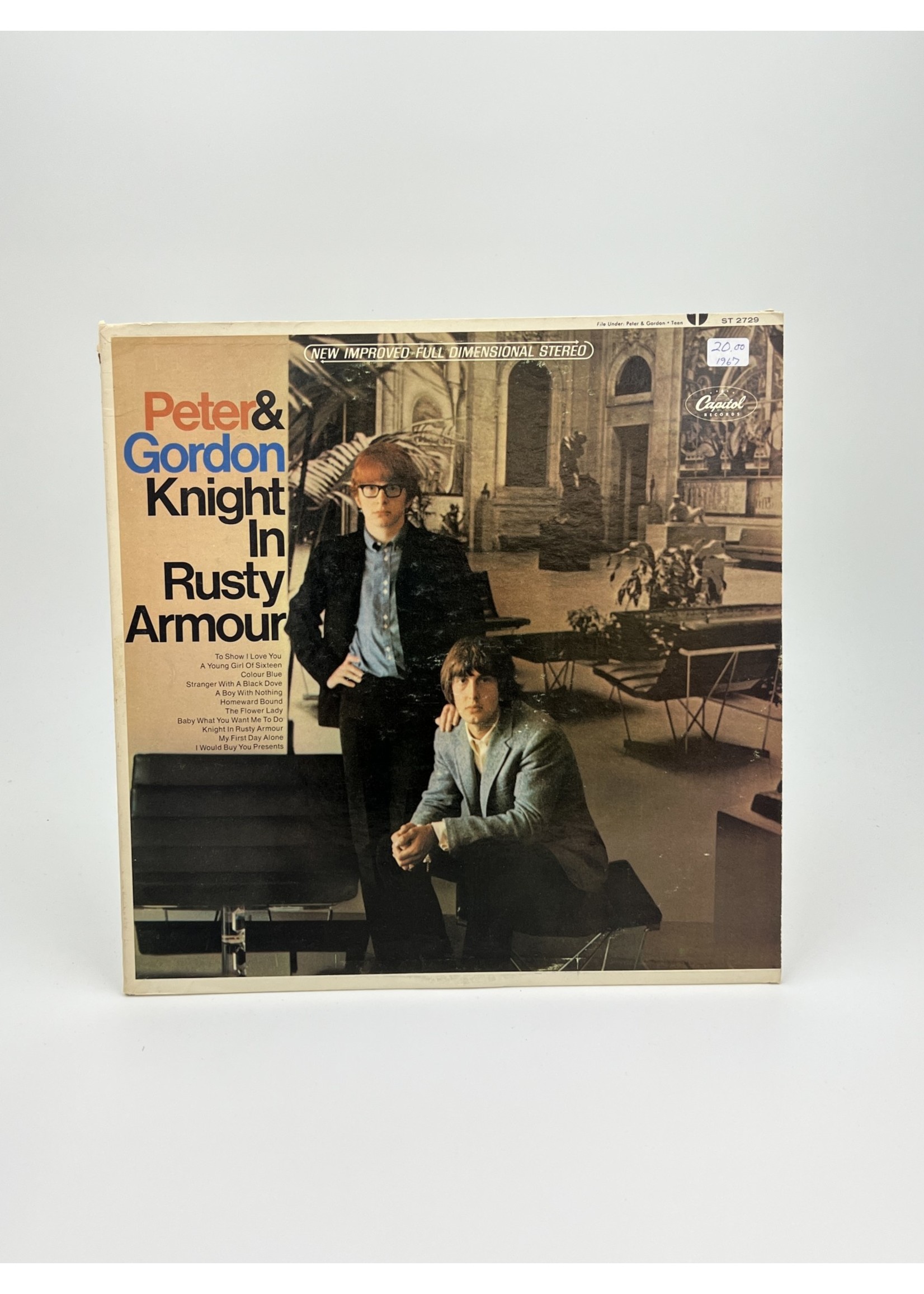 LP Peter and Gordon Knight In Rusty Armour LP Record