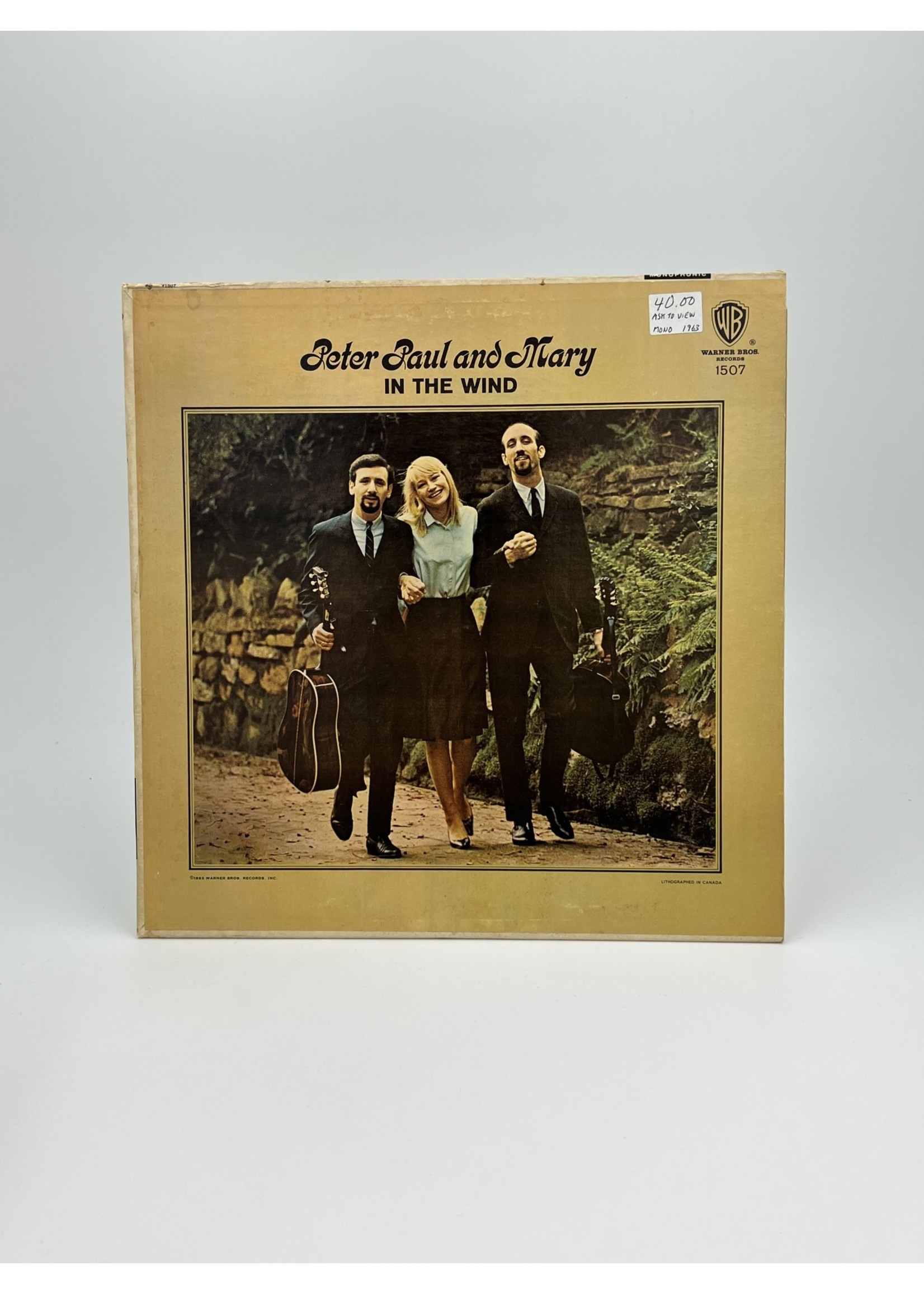 LP Peter Paul And Mary In The Wind LP RECORD