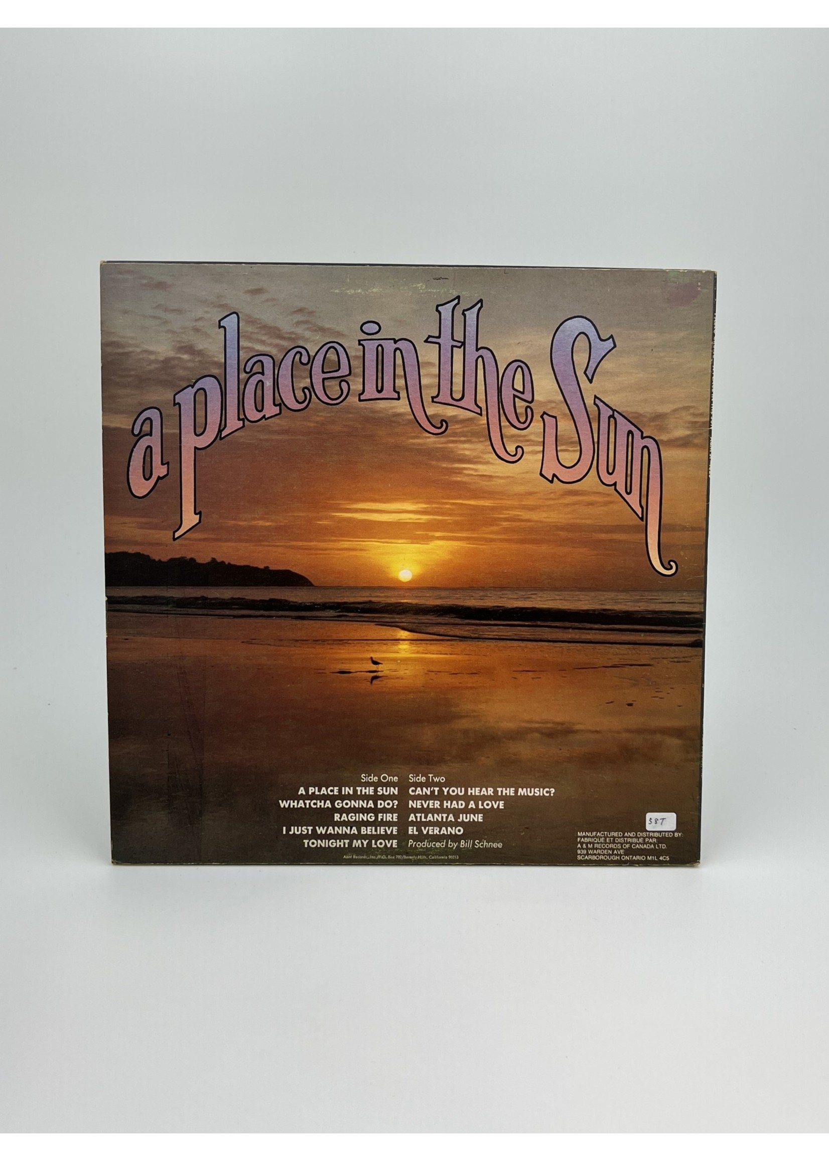 LP Pablo Cruise A Place In The Sun LP Record