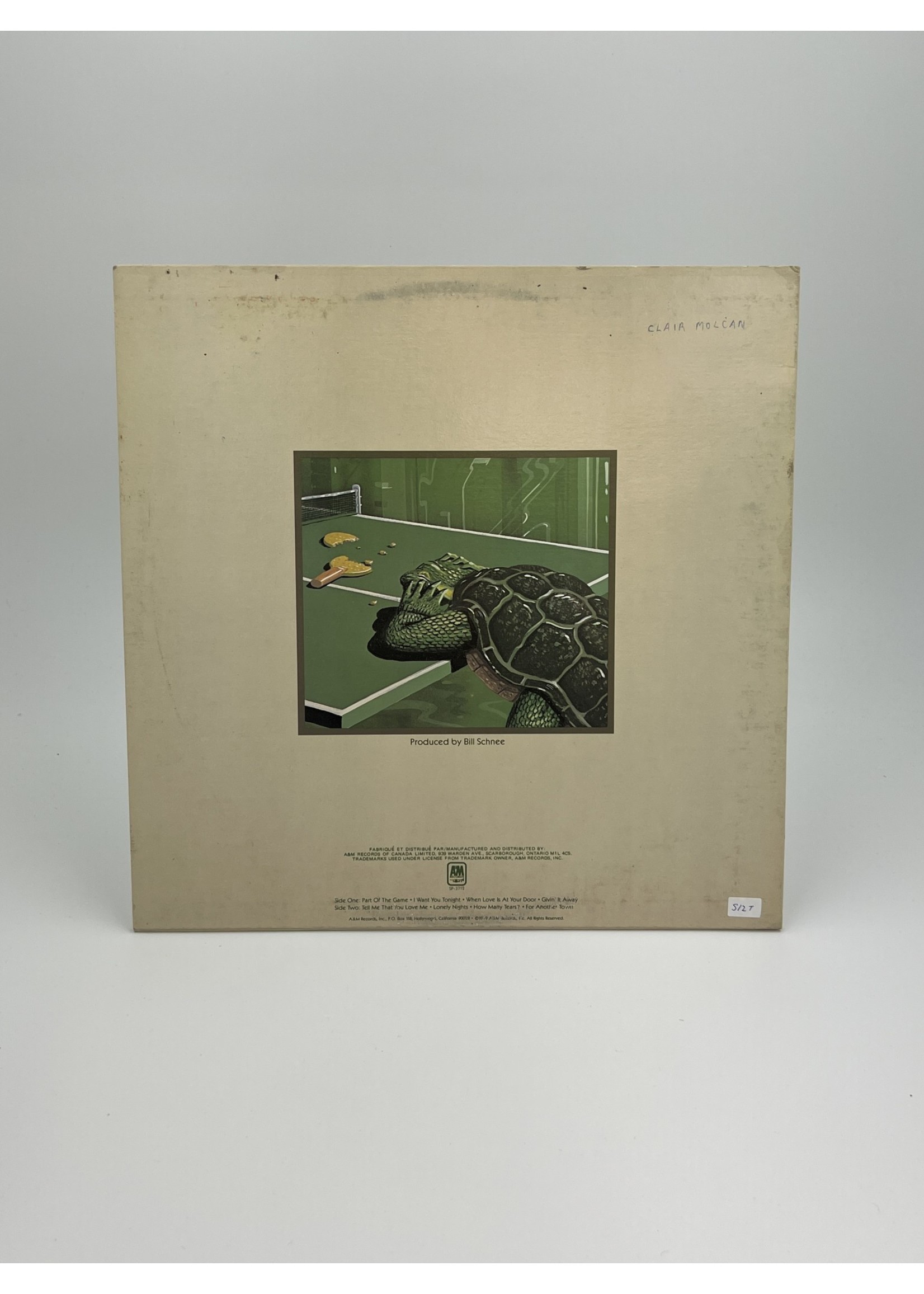 LP Pablo Cruise Part of the Game LP Record