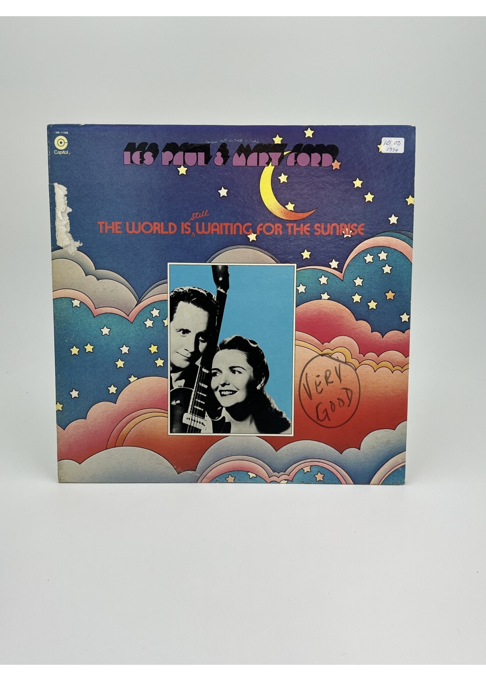 LP Les Paul and Mary Ford The World is Still Waiting for the Sunrise LP Record