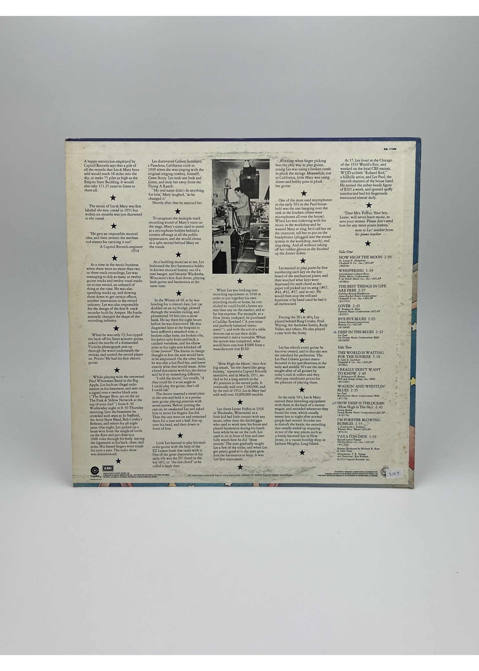 LP Les Paul and Mary Ford The World is Still Waiting for the Sunrise LP Record