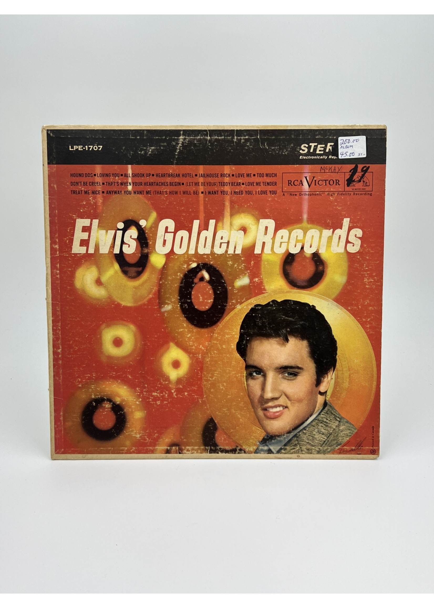 LP Elvis Presley Elvis Golden Records LP Record
