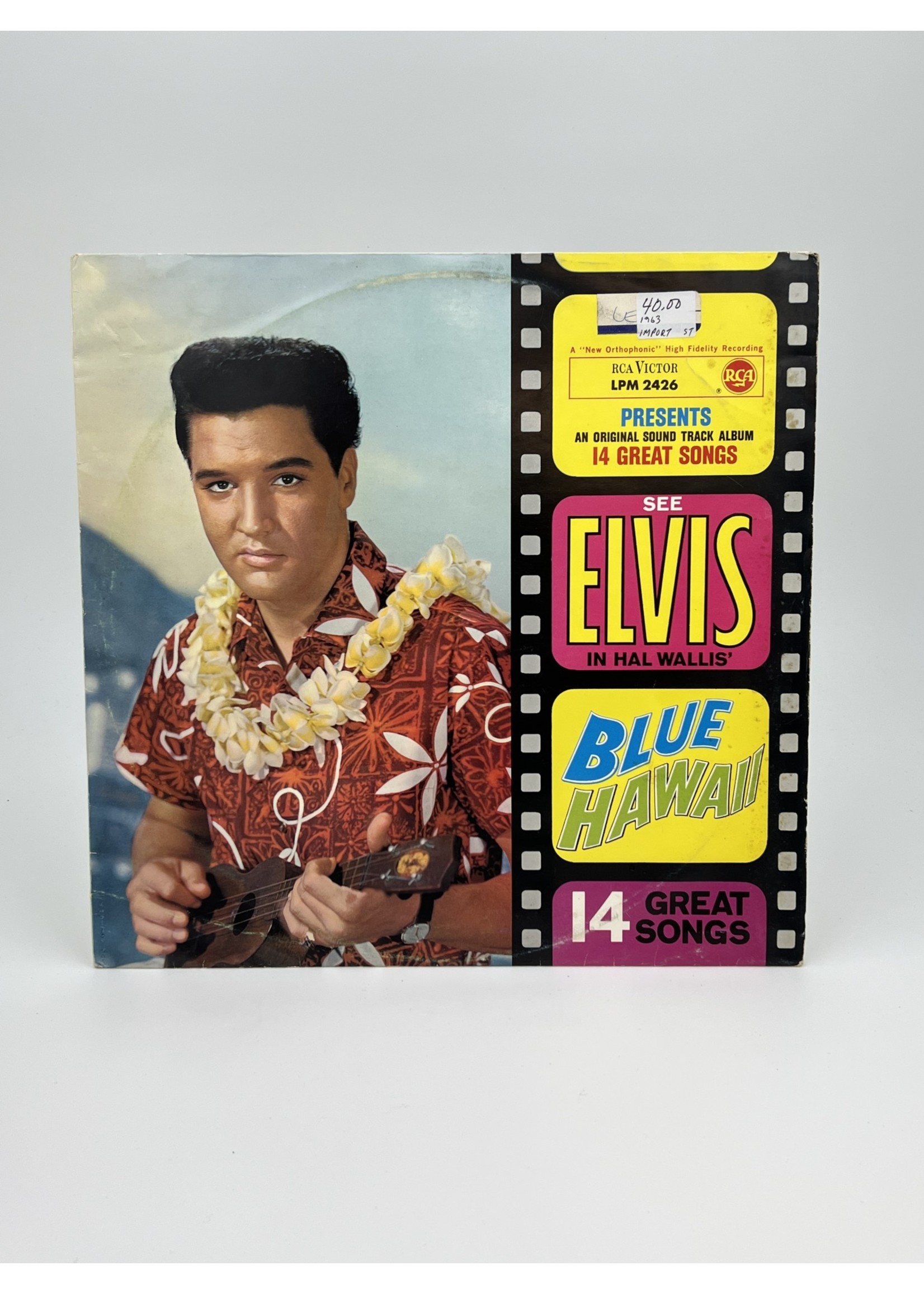 LP Elvis Presley Blue Hawaii var2 LP Record