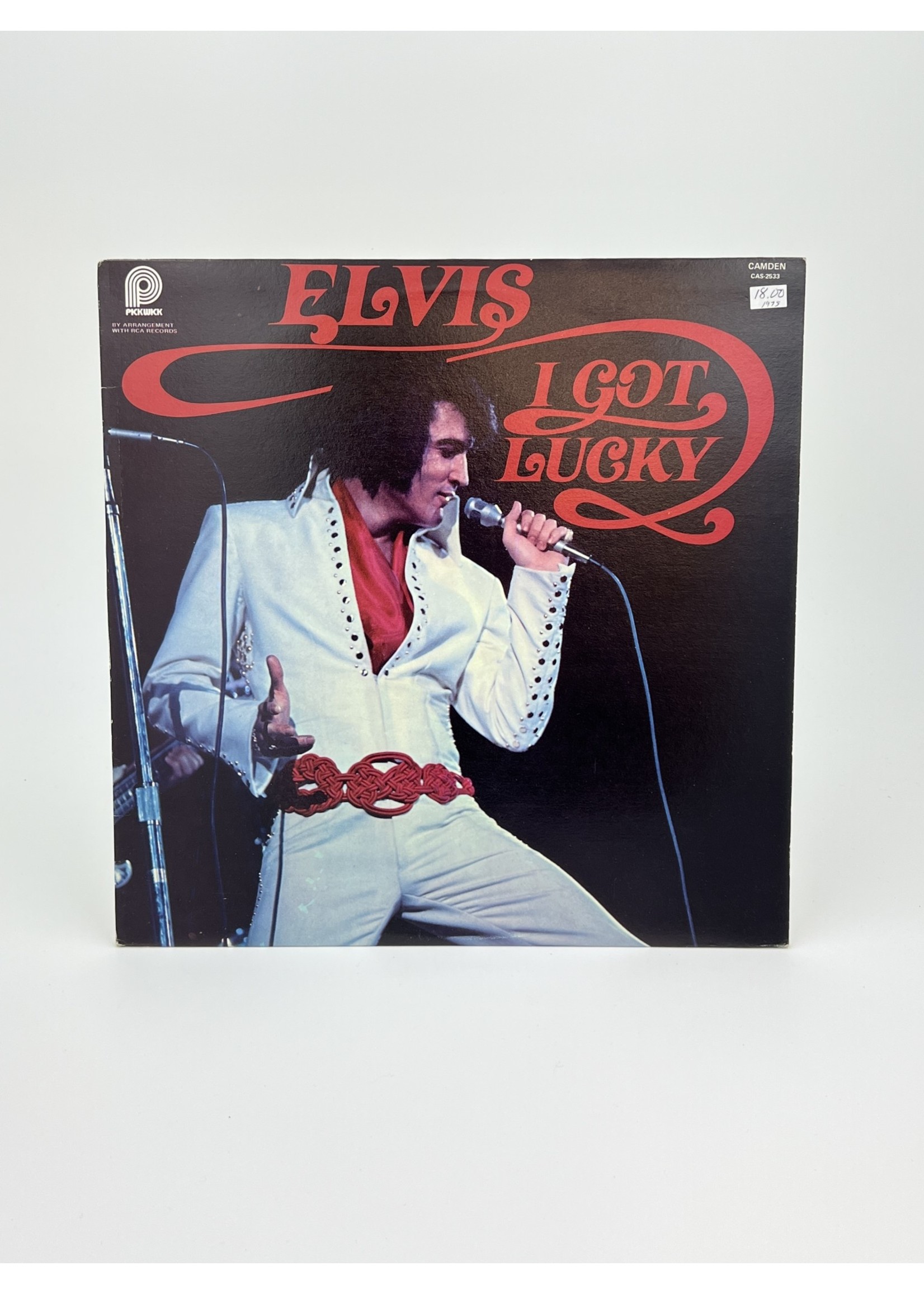 LP Elvis Presley I Got Lucky LP Record