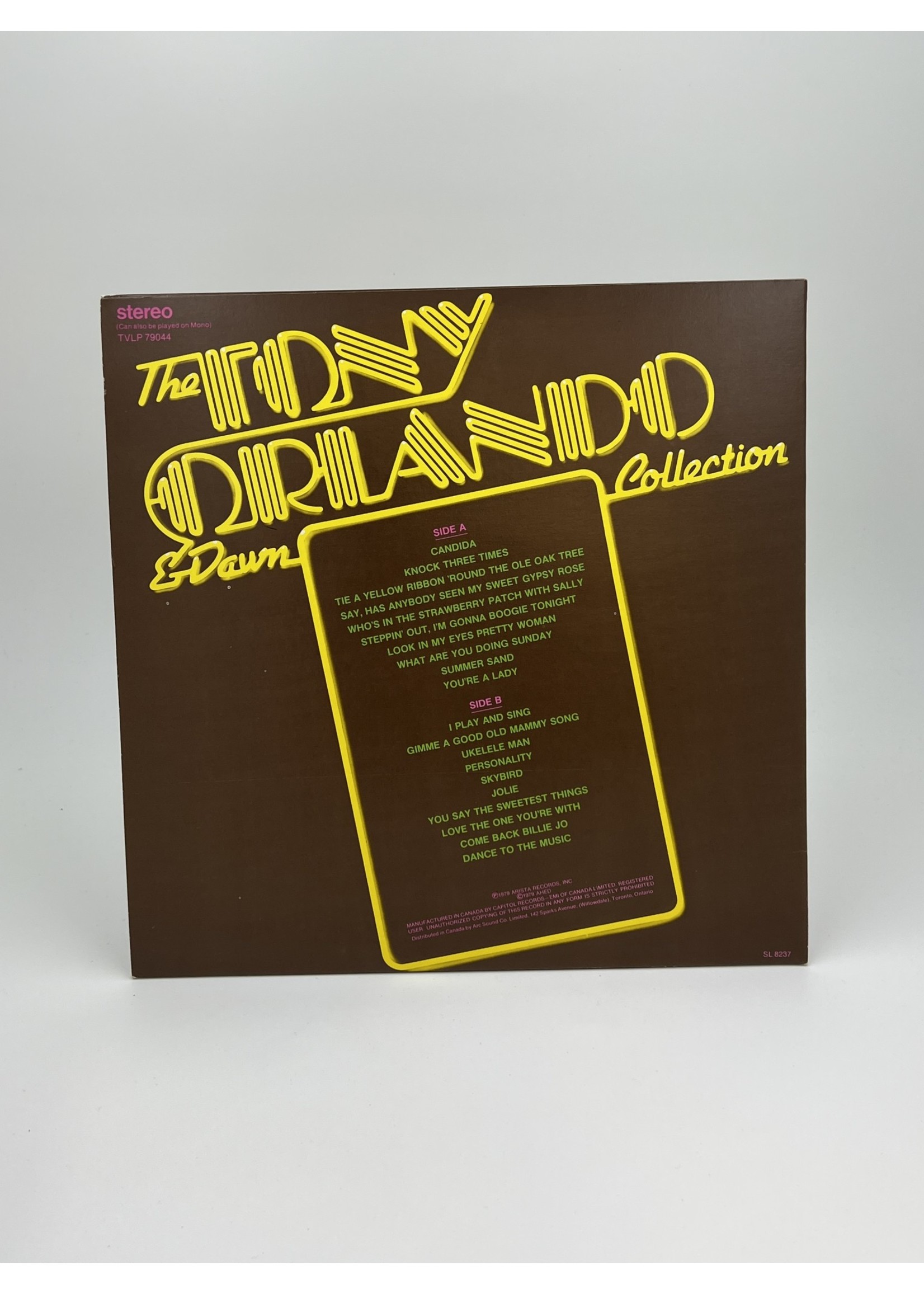 LP The Tony Orlando and Dawn Collection 20 Greatest Hits LP Record