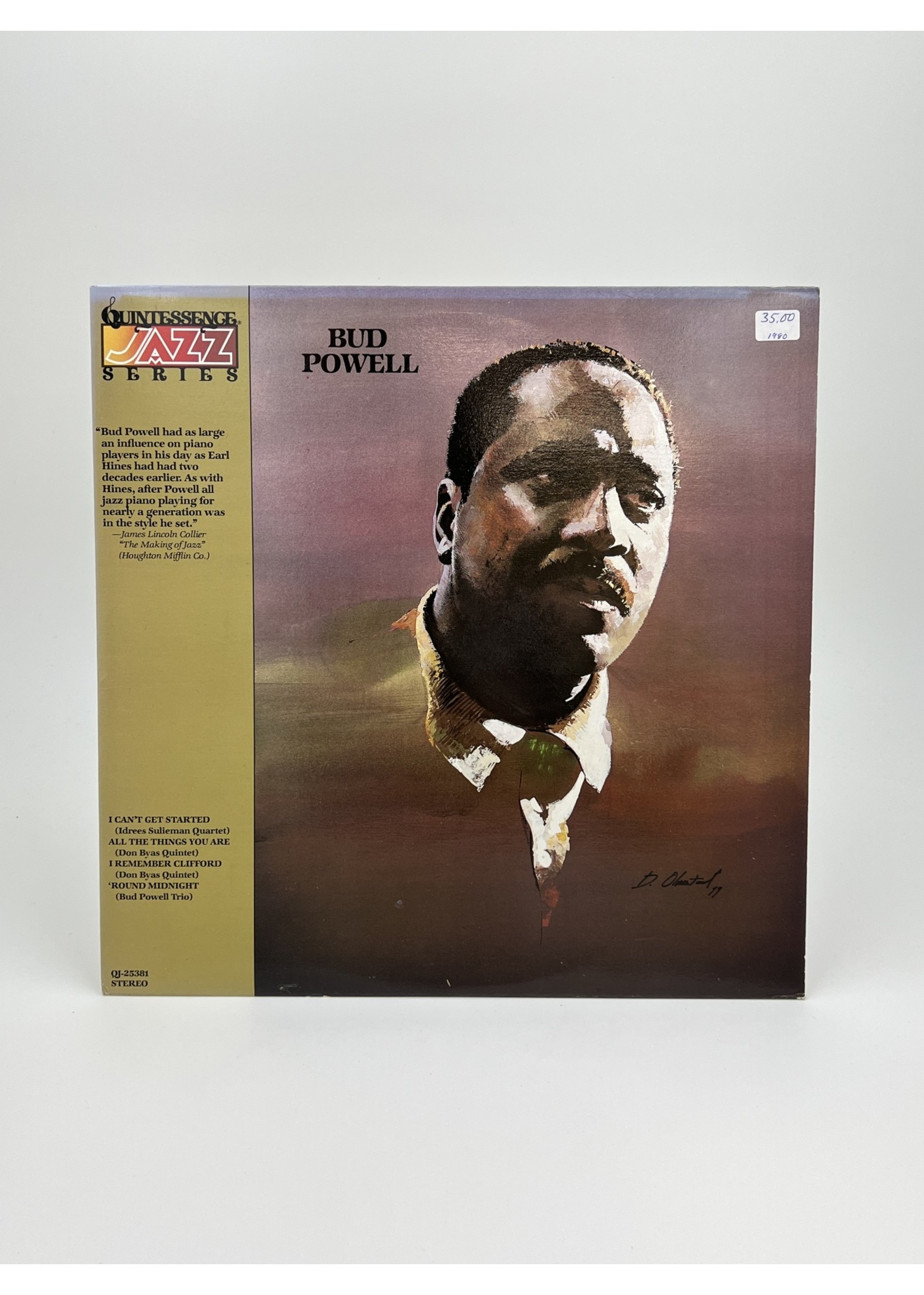 LP Bud Powell Quintessence Jazz Series LP Record