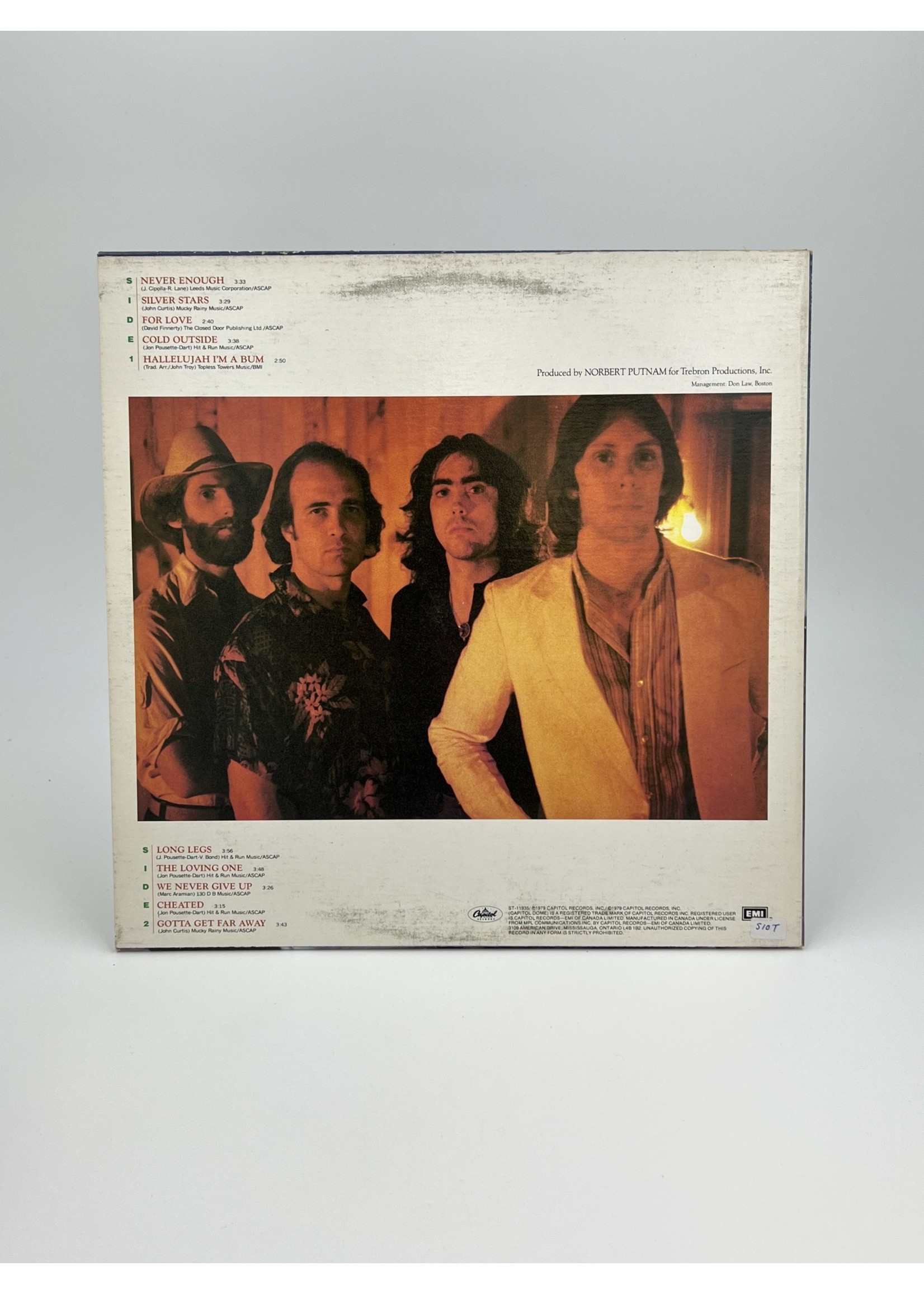 LP Pousette Dart Band Never Enough LP Record
