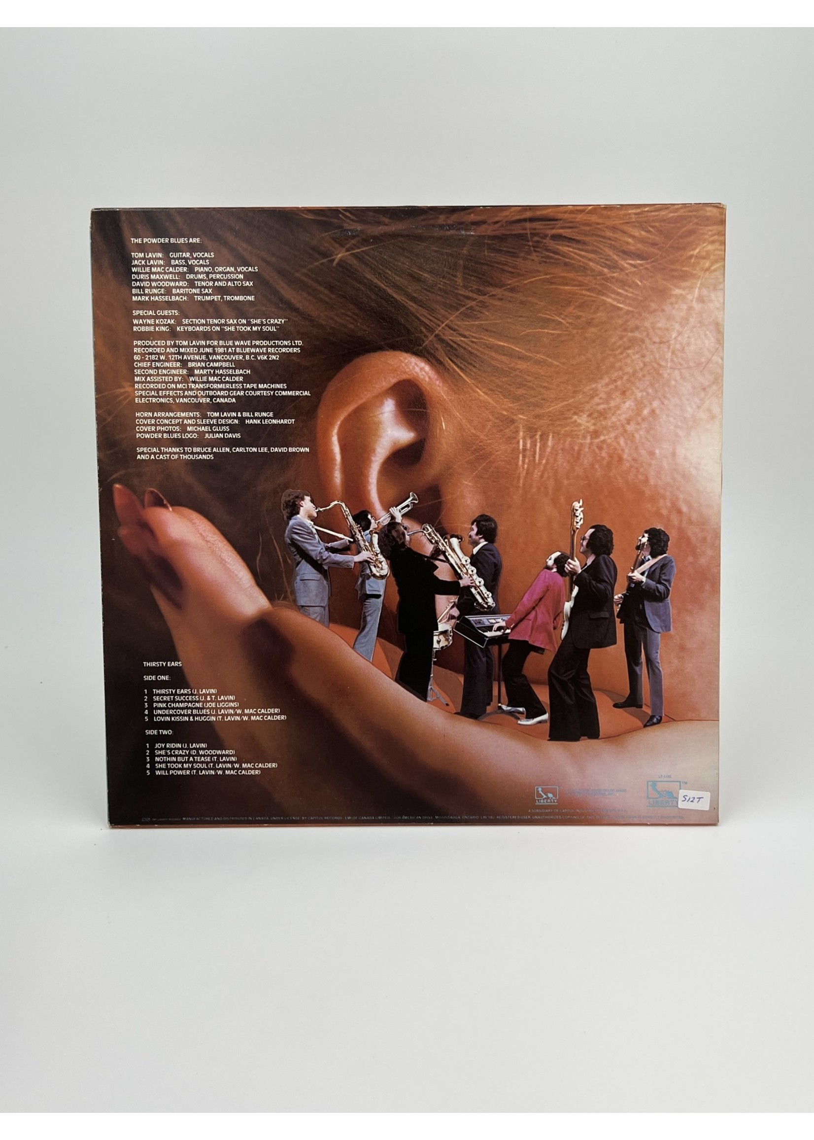 LP Powder Blues Thirsty Ears LP var3 Record