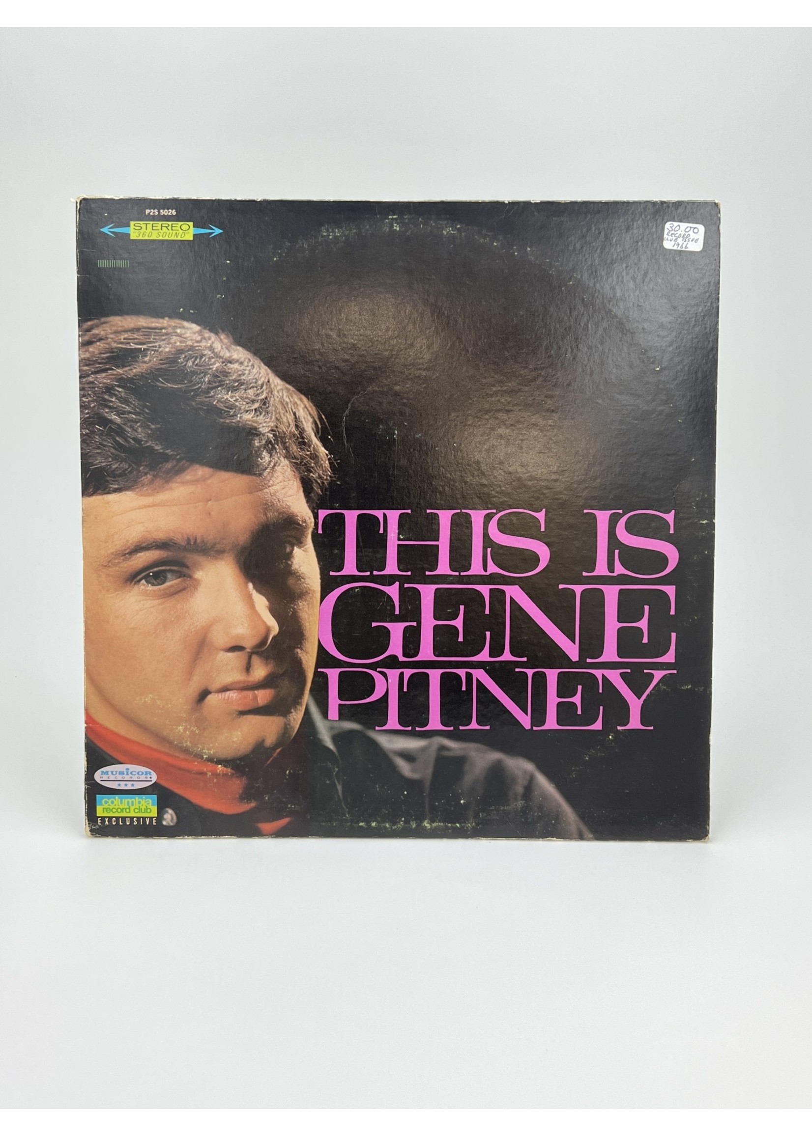 LP This is Gene Pitney LP Record