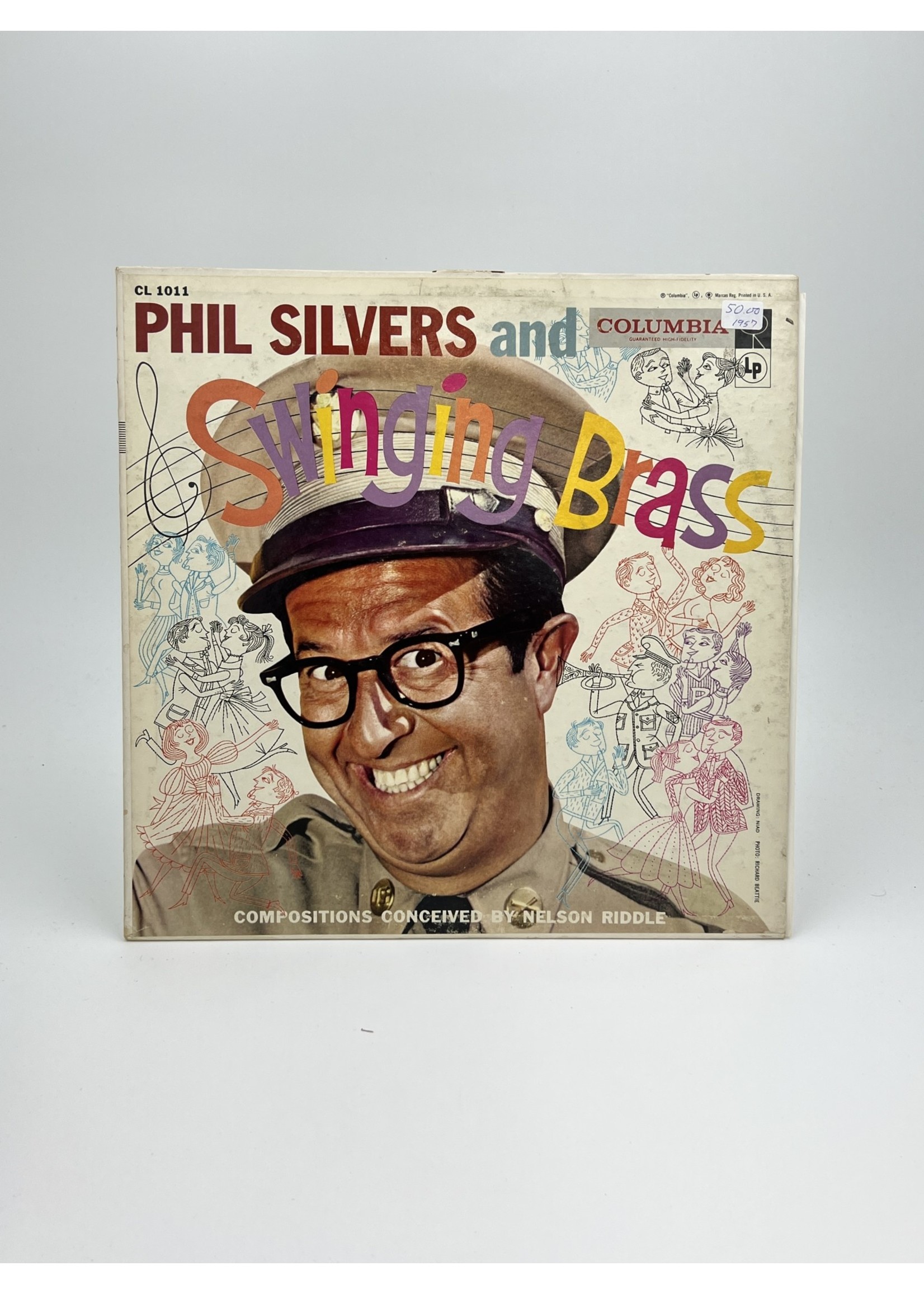 LP Phil Silvers and Swinging Brass LP Record