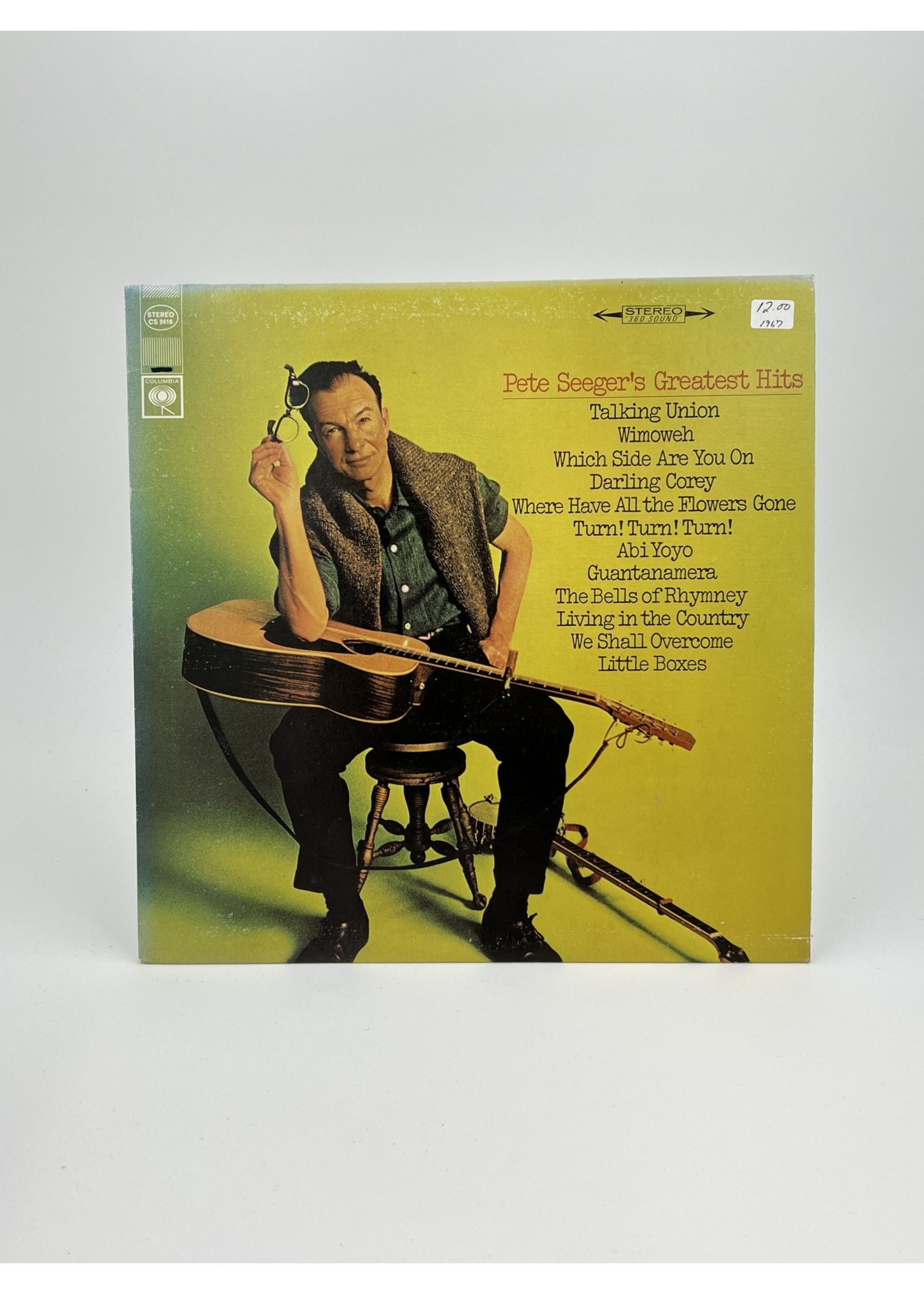 LP Pete Seger Greatest Hits LP Record