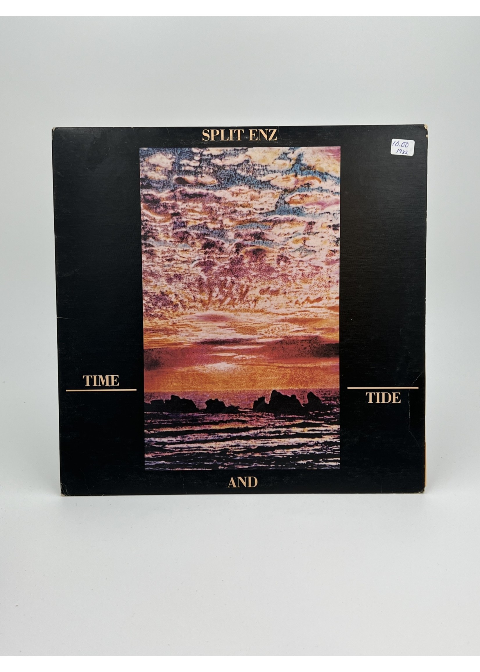 LP Split Enz Time and Tide LP Record