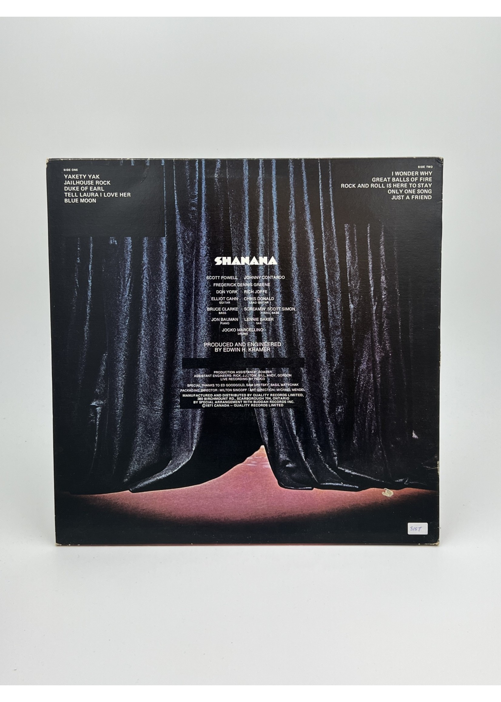 LP Shanana LP Record