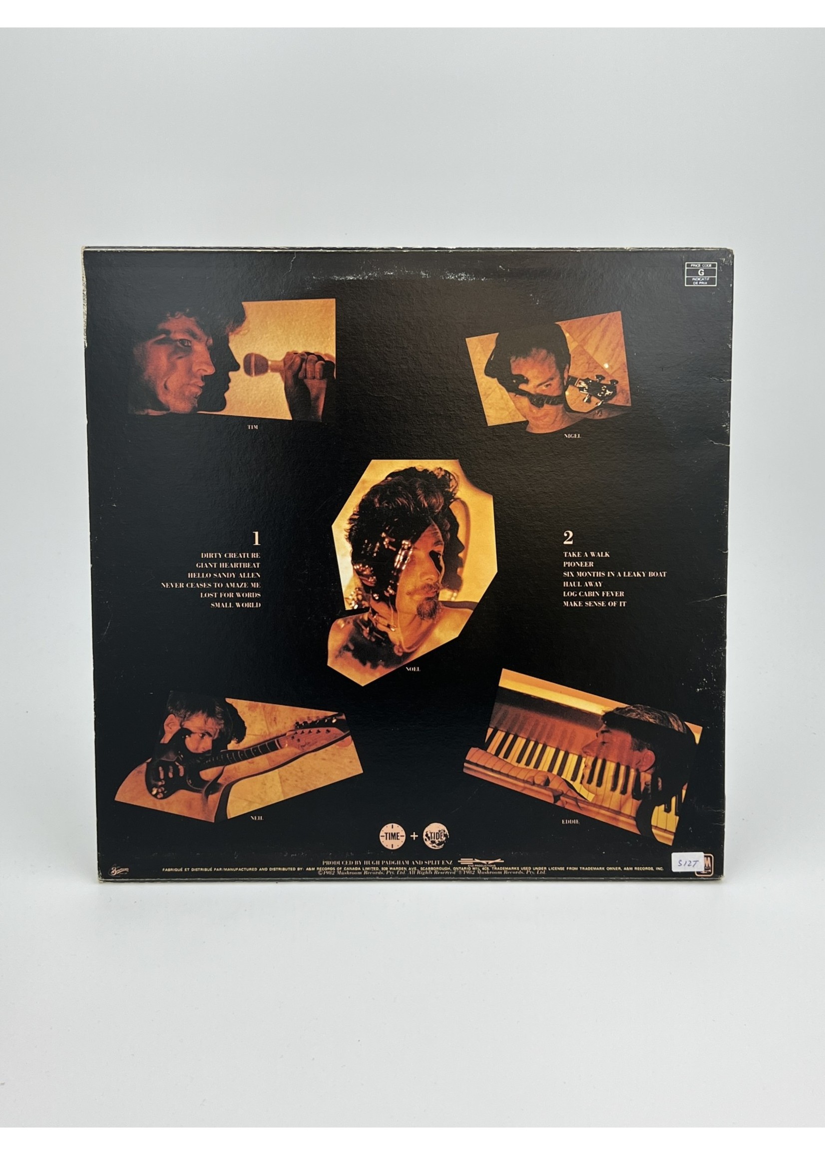 LP Split Enz Time and Tide var3 LP Record