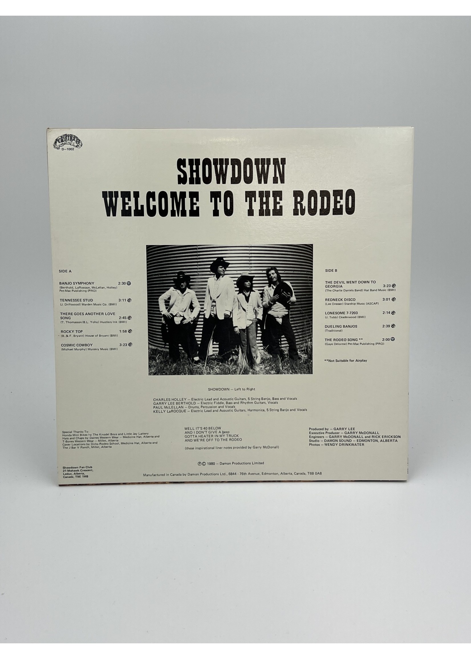 LP Showdown Welcome to the Rodeo LP Record