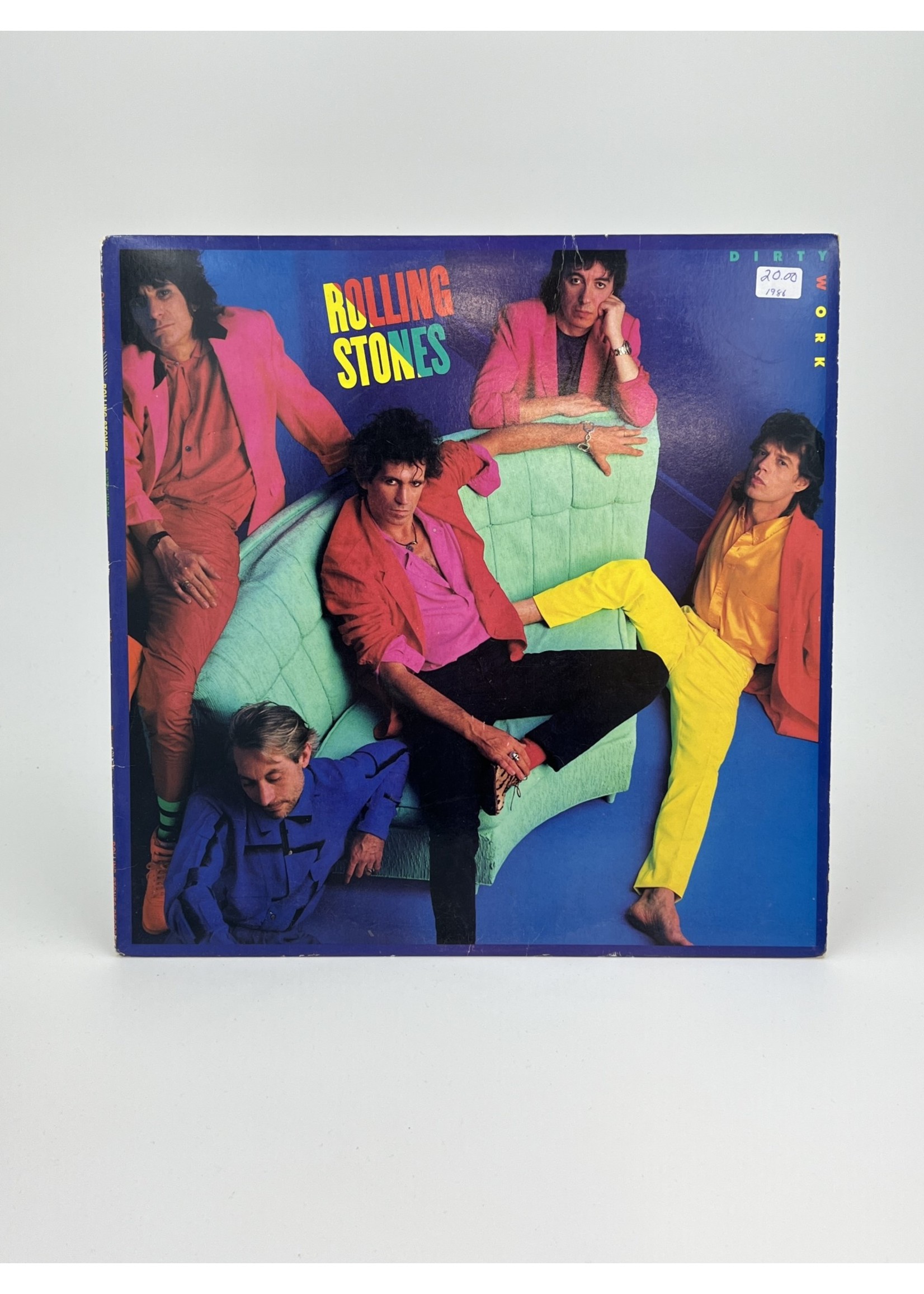 LP The Rolling Stones Dirty Work LP Record