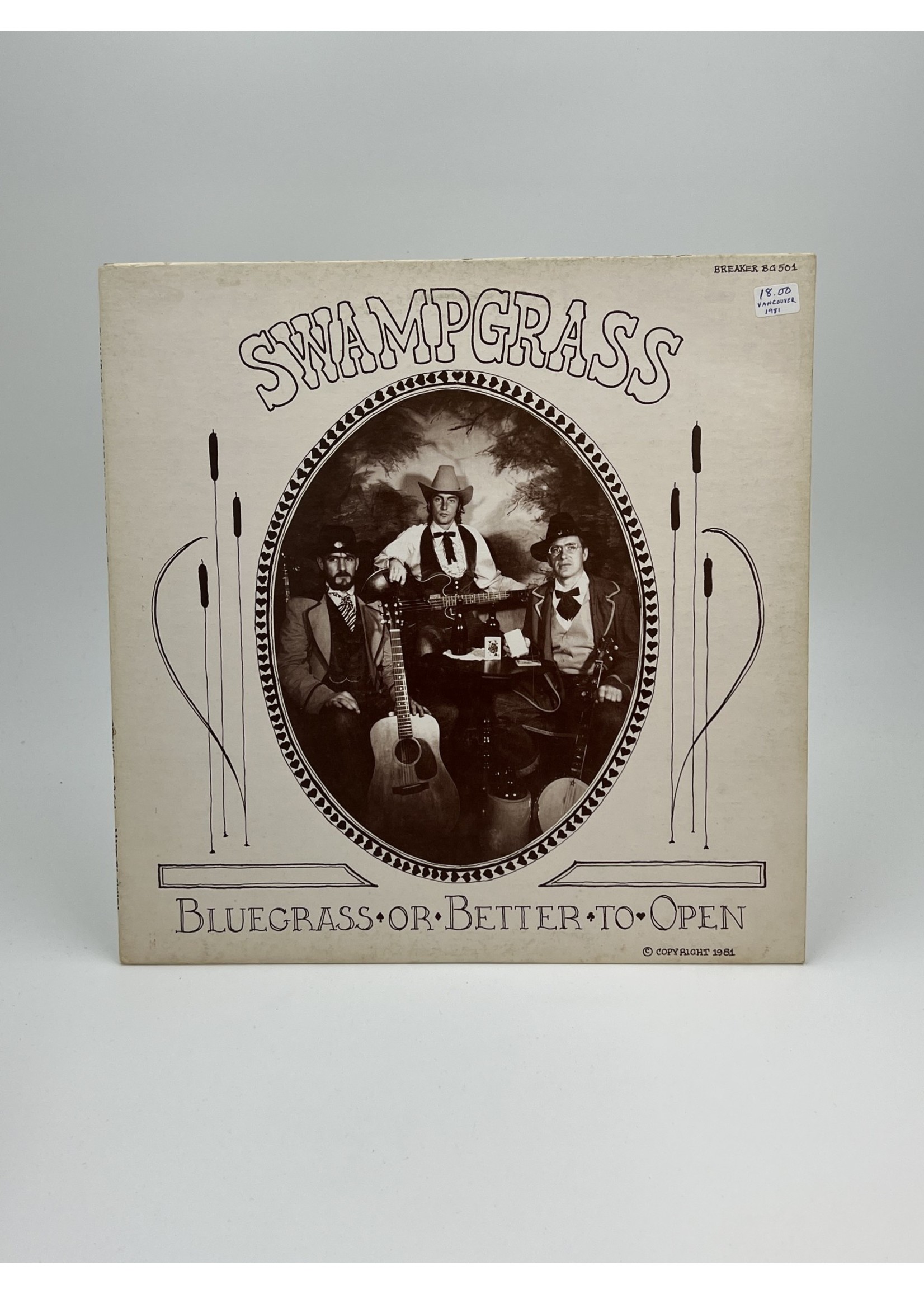 LP Swampgrass Bluegrass or Better to Open LP Record