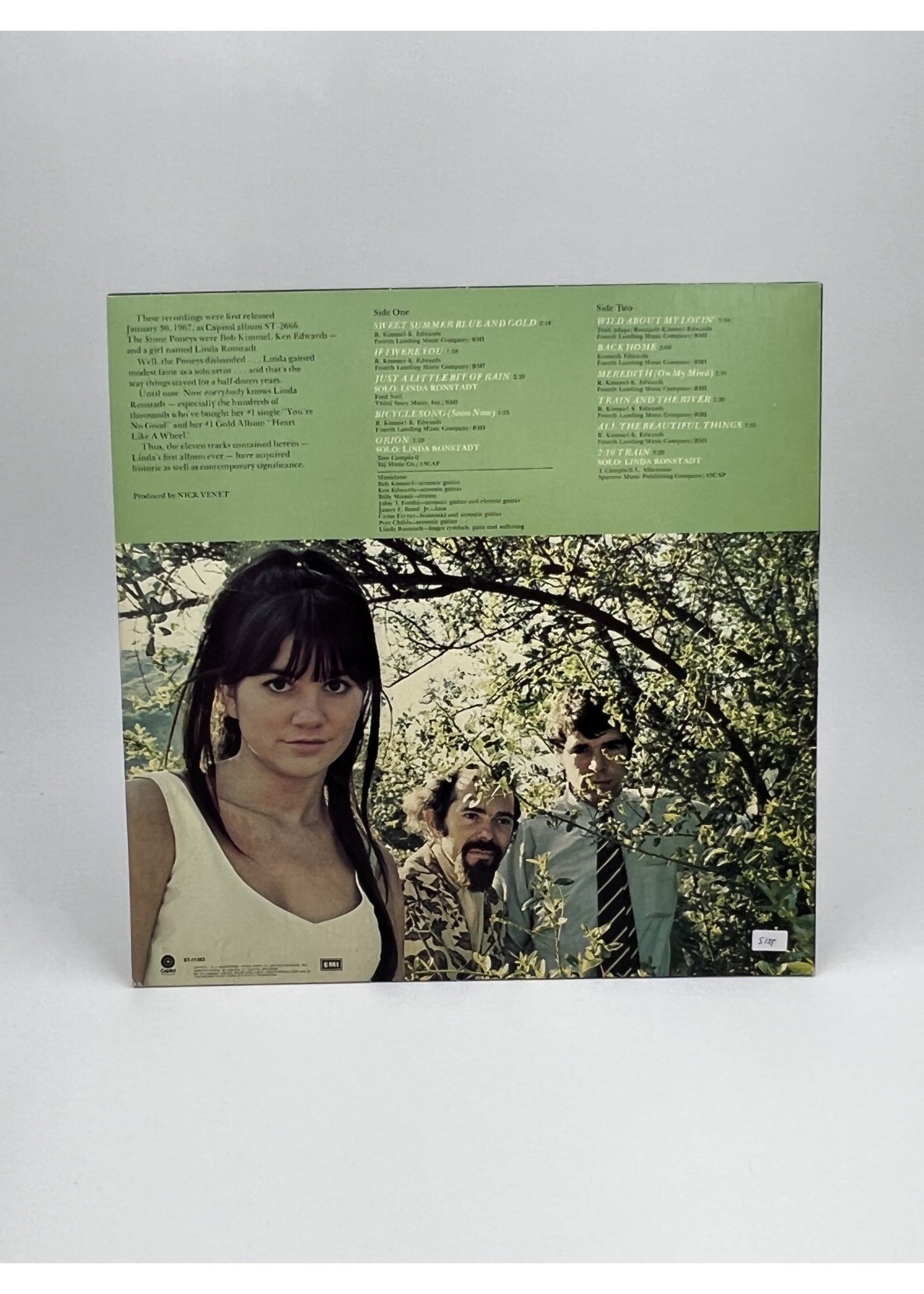 LP The Stone Poneys featuring Linda Ronstadt LP Record