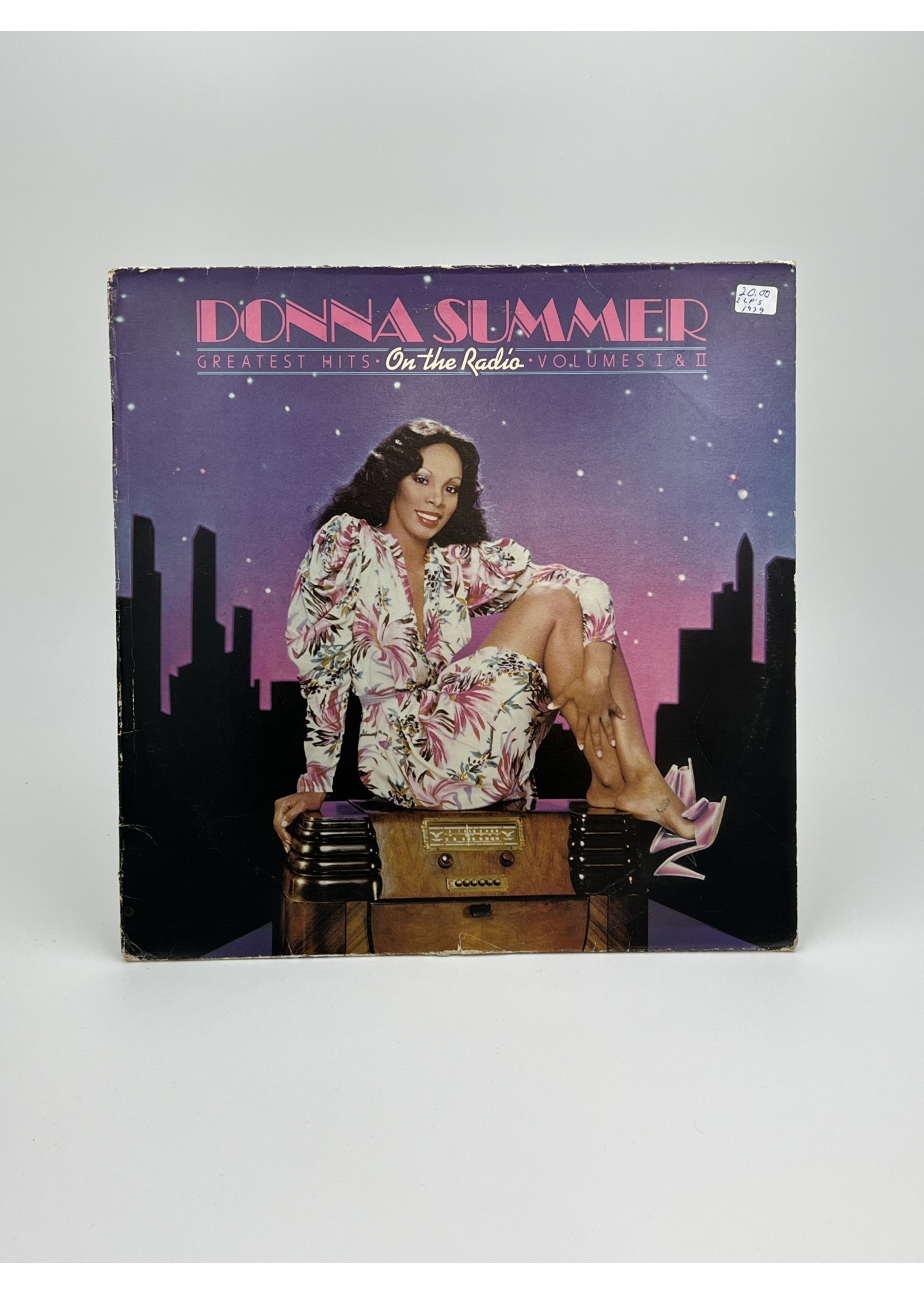 LP Donna Summer Greatest Hits on the Radio Volume 1 and 2 LP 2 Record