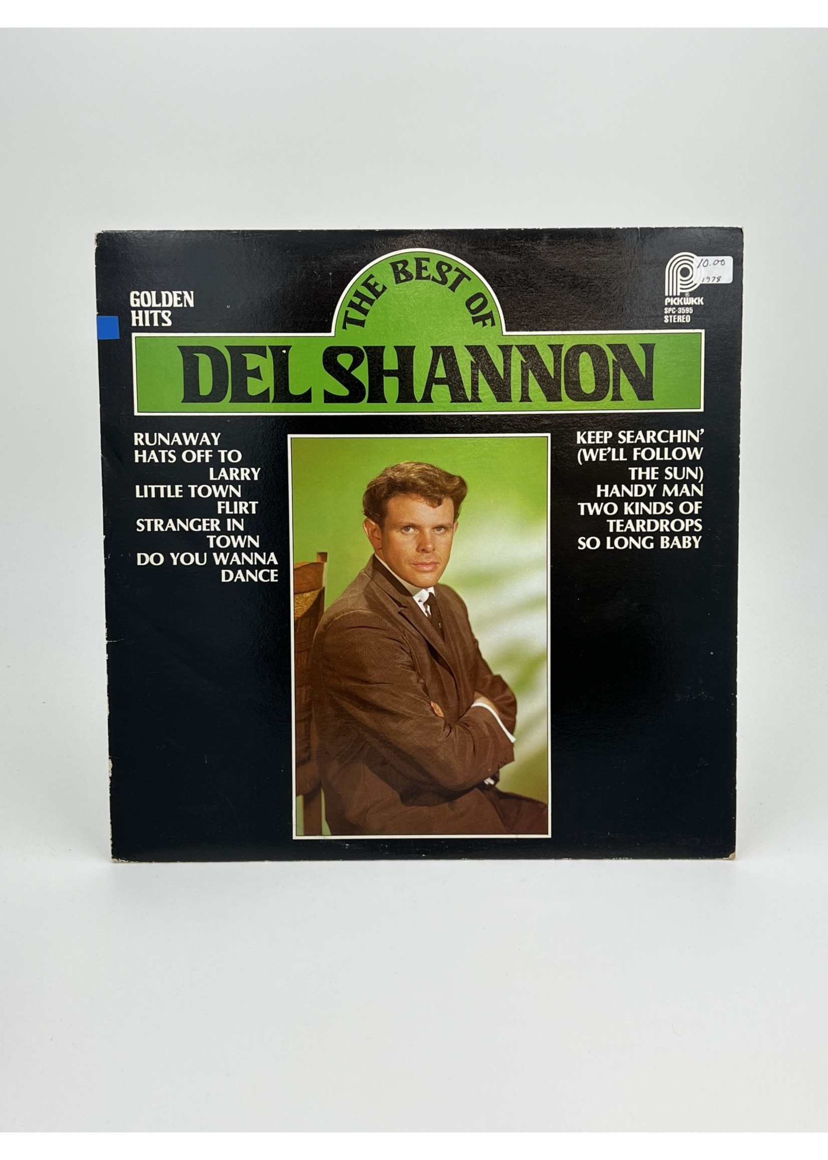 LP The Best of Del Shannon Golden Hits LP Record